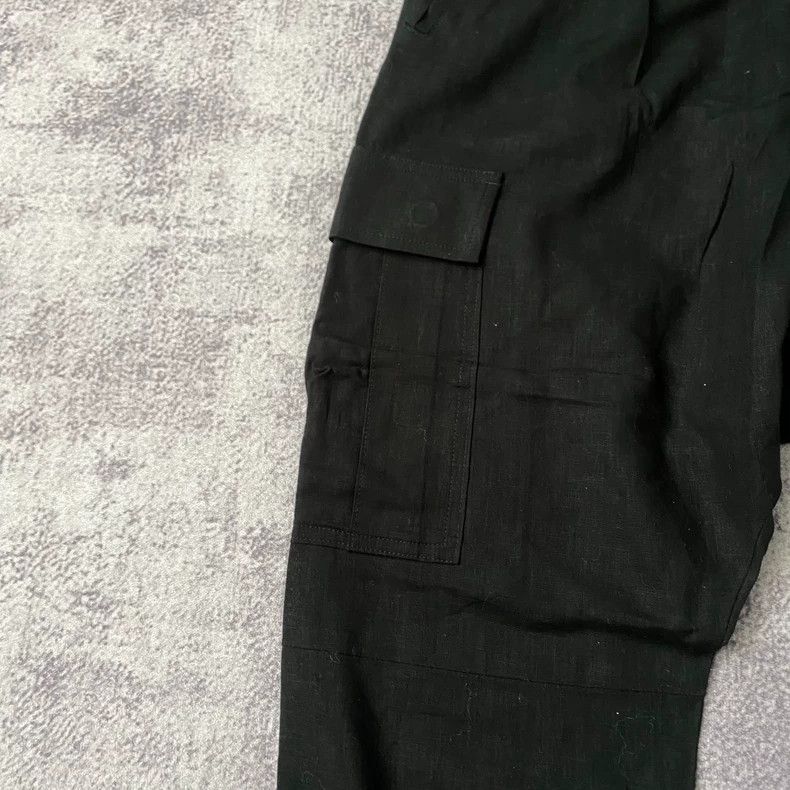 Yohji Yamamoto yohji yamamoto size 1 Linen pocket overalls pants Size US 28 / EU 44 - 4 Thumbnail