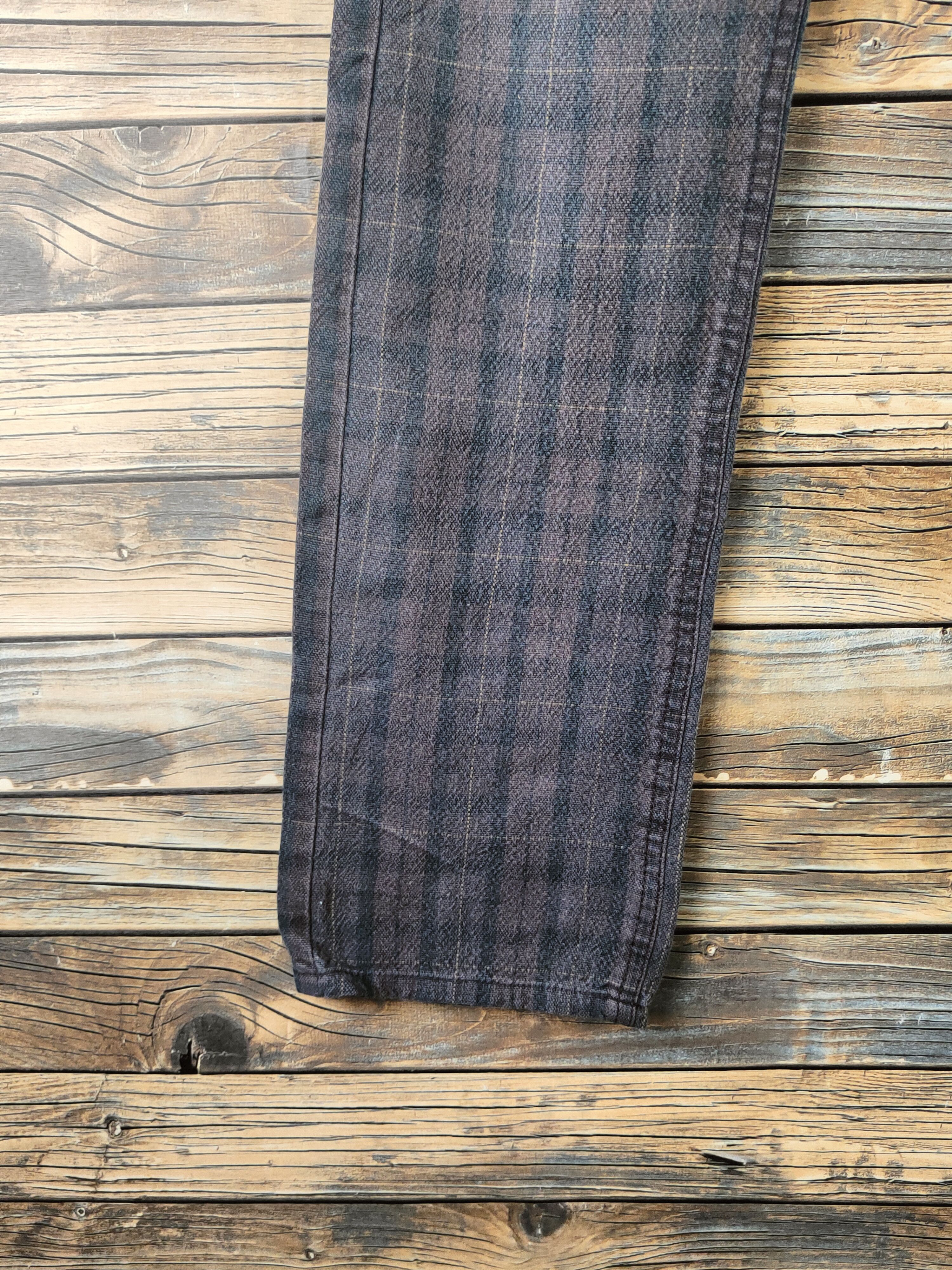 Plus One Clothing DL Plus One Brown Faded Multipocket Casual Pants #46-328 Size 28" / US 6 / IT 42 - 4 Thumbnail