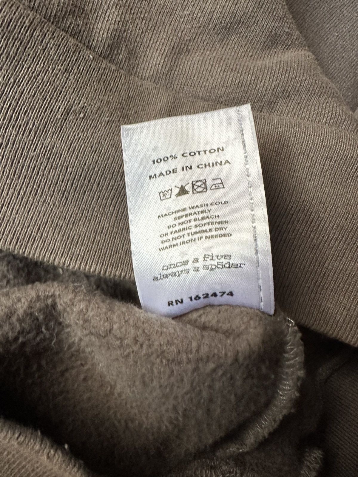 Sp5der WAIT GREY PUNK V2 HOODIE Size US XXL / EU 58 / 5 - 6 Thumbnail