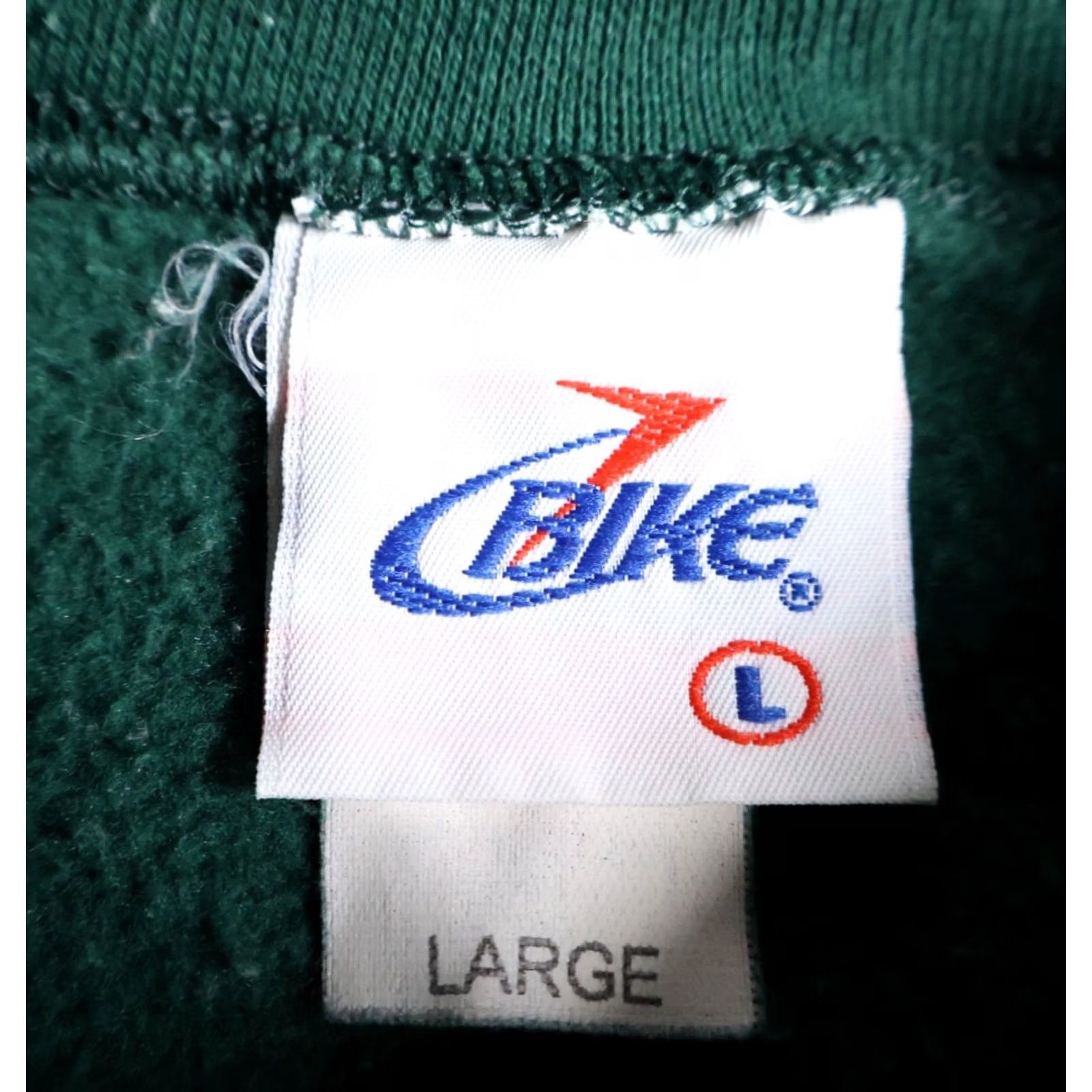 Vintage VINTAGE Bike Athletic Sweatshirt Men Large 90s Green Crewneck Faded USA Made Size US L / EU 52-54 / 3 - 3 Thumbnail