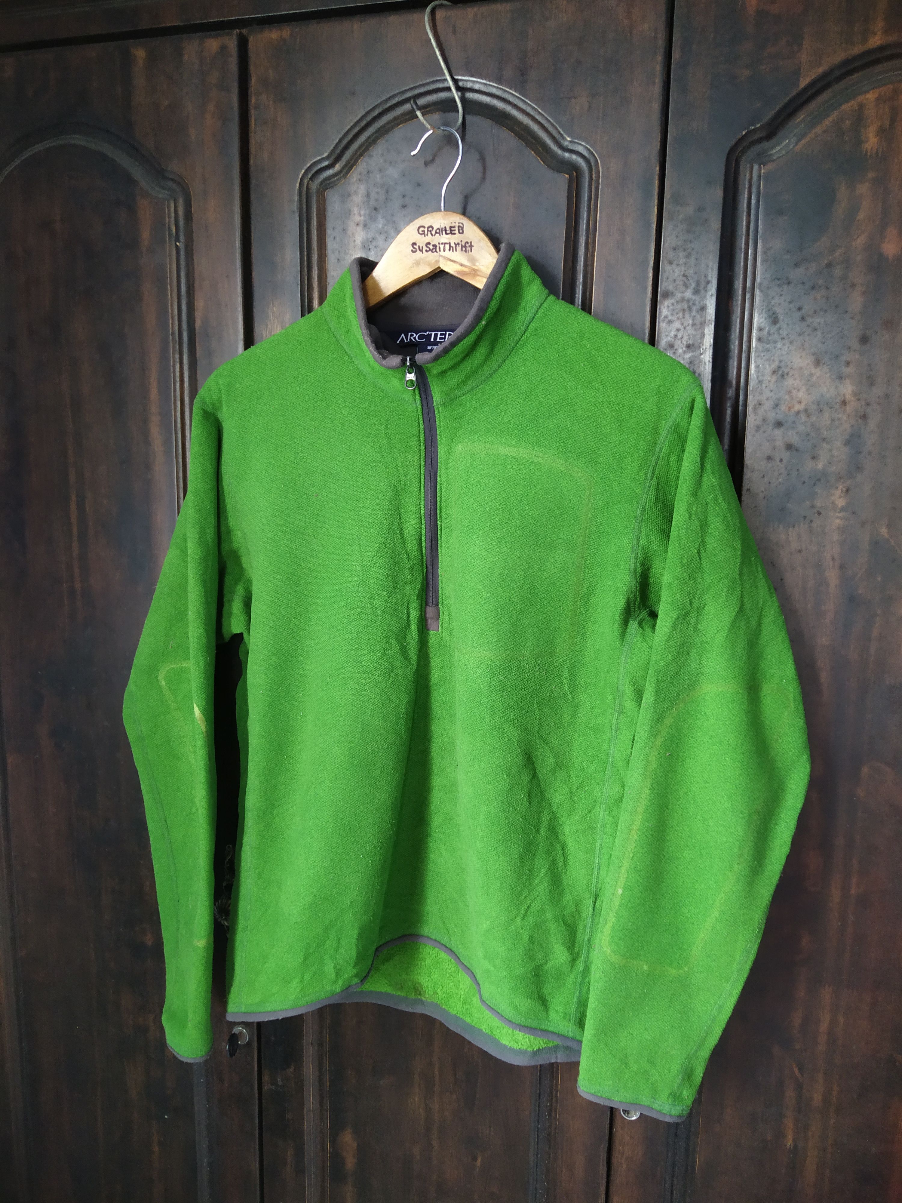 Arc'teryx Arc'teryx Polartec Half-Zip Fleece Pullover Green Size US S / EU 44-46 / 1 - 2 Thumbnail