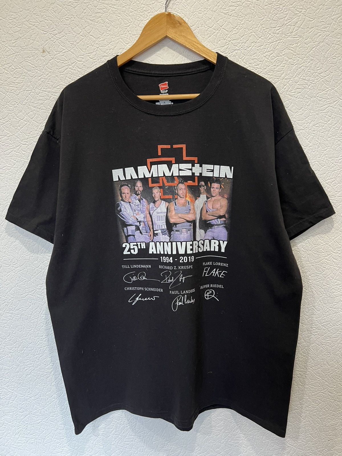 Band Tees Rammstein 2019 T Shirt Black Tee Band Rock Heavy Metal Size US XL / EU 56 / 4 - 1 Thumbnail