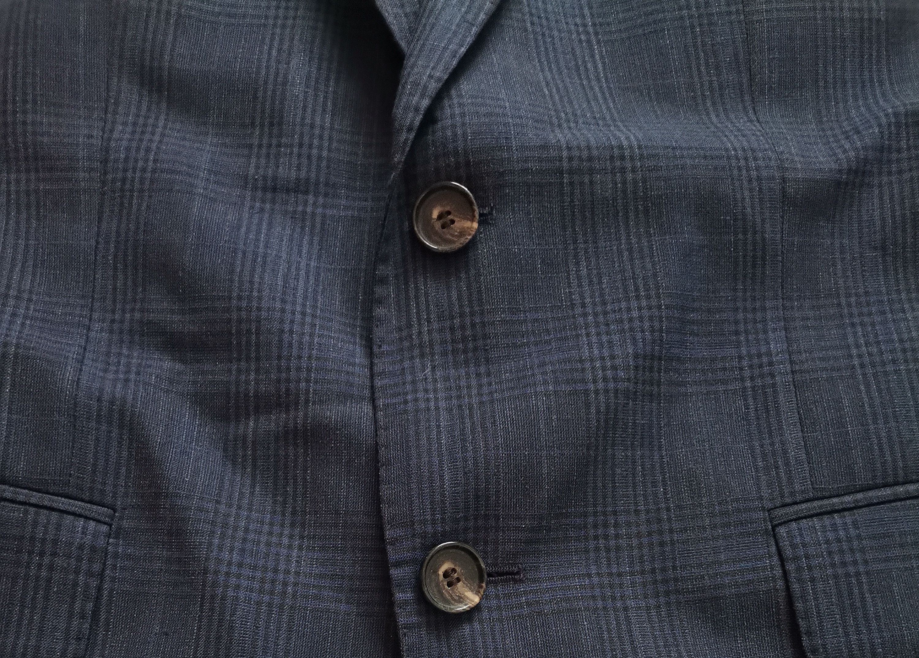 Hugo Boss Hugo Boss Tartan Blazer Size 44R - 2 Thumbnail