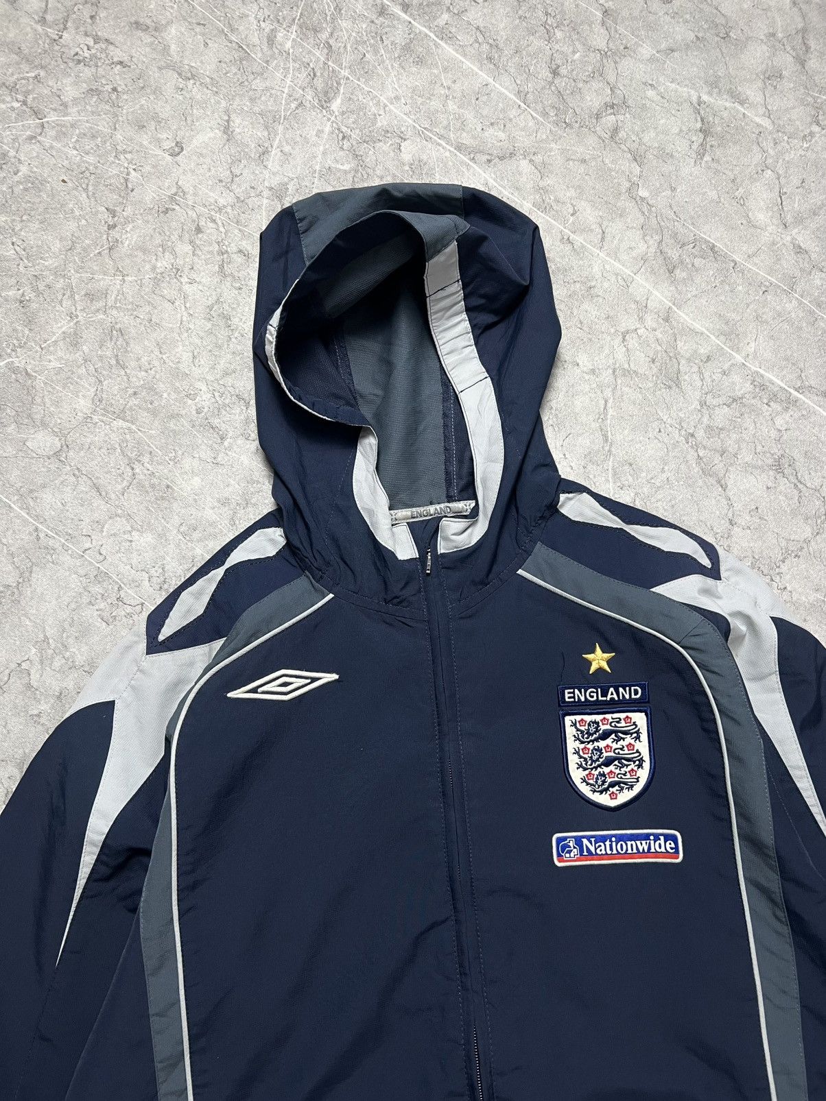Umbro 00s Umbro England Jacket Size US L / EU 52-54 / 3 - 2 Thumbnail
