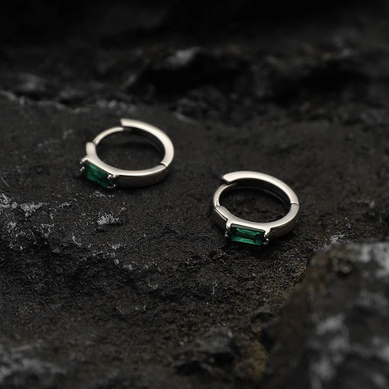 Jewelry × Sterling Silver Crazy Earrings One Pairs Chrome Jewelry Size ONE SIZE - 6 Thumbnail