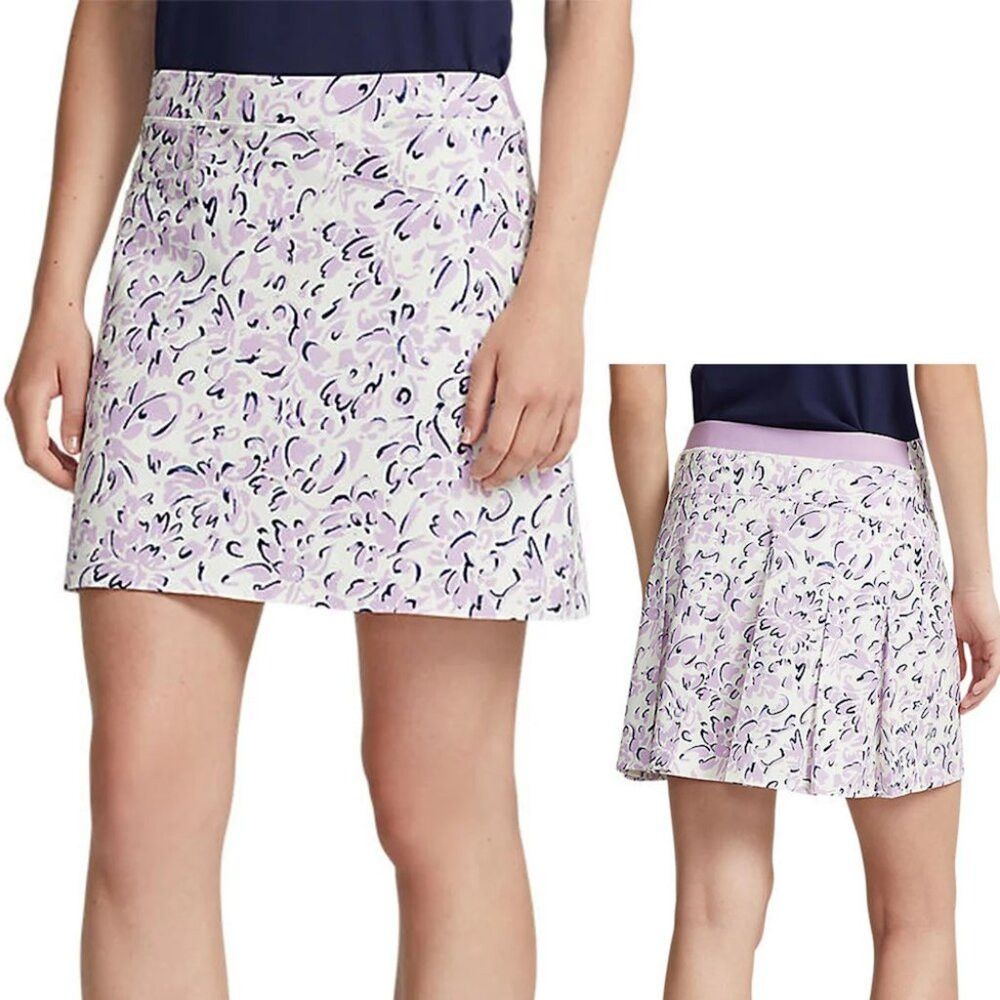 Ralph Lauren NWT New $148 RLX Ralph Lauren Isle Petals Printed Aim Skort Size 28" / US 6 / IT 42 - 2 Thumbnail