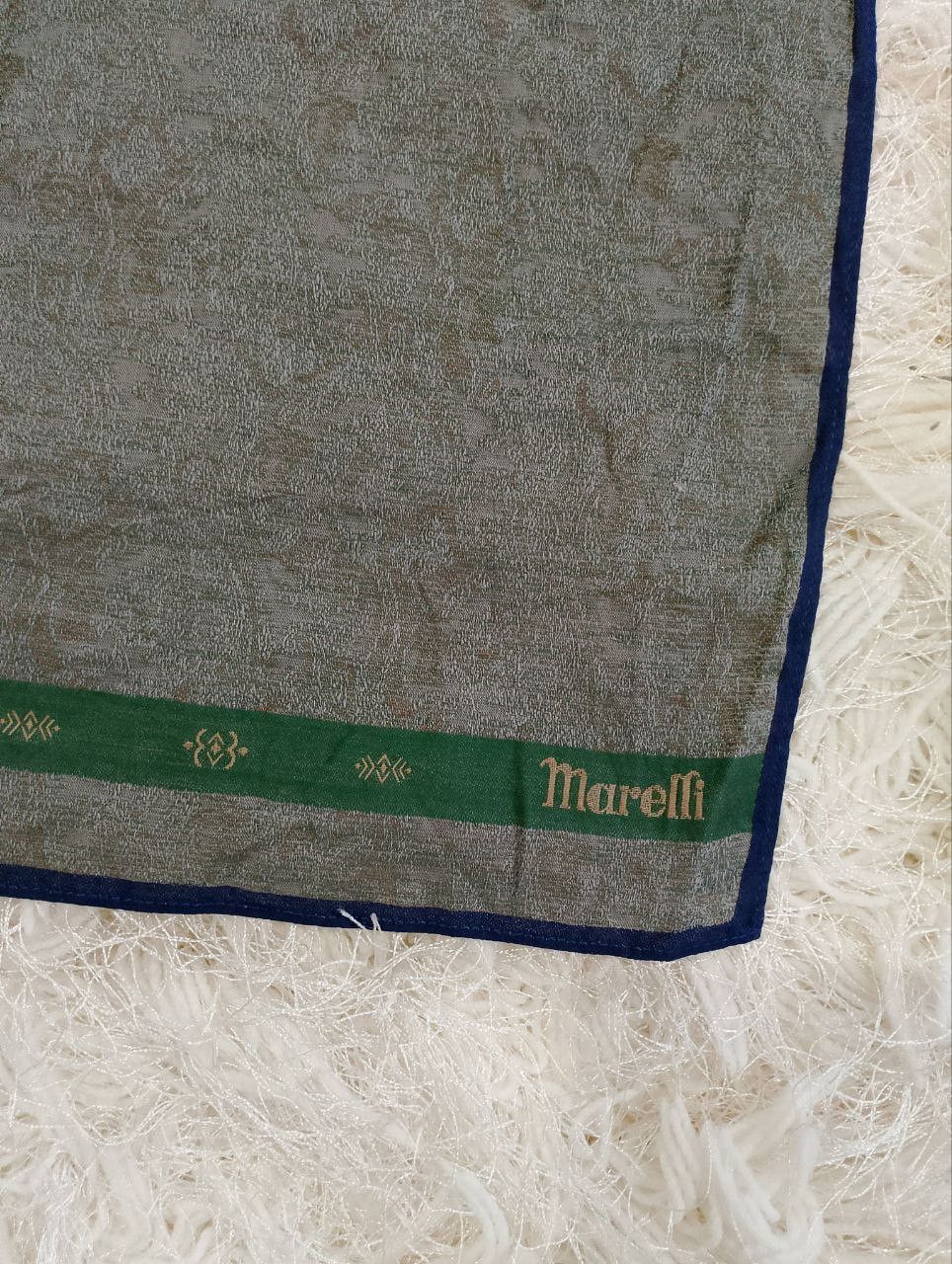 Vintage Vintage MARELLI Italian Designer Handkerchief Bandana Scarf Size ONE SIZE - 3 Thumbnail