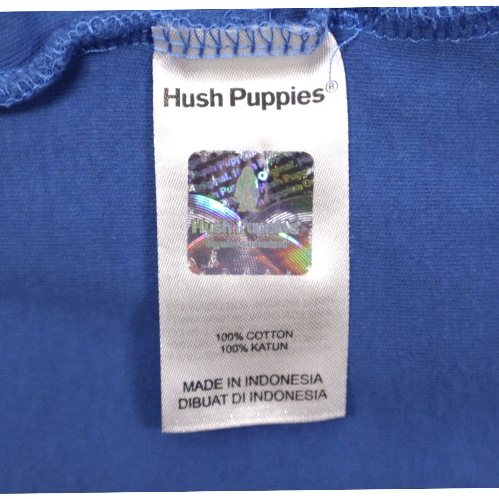 Hush Puppies Hush Puppies Women's Blue Crew Neck Short Sleeve Mini Dress Sz S Size 28" / US 6 / IT 42 - 7 Thumbnail