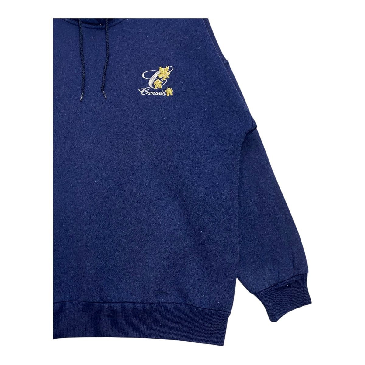 Vintage Canada Sweatshirt Made In Canada Blue Size S Fits L