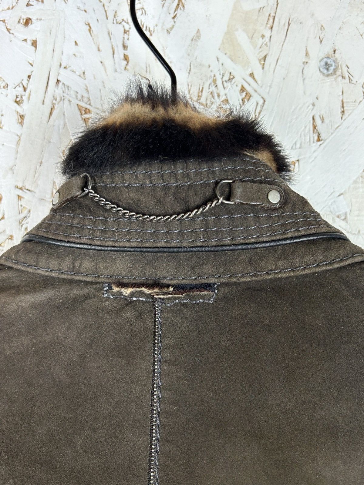 Marithe + Francois Girbaud Marithe Francois Girbaud Kangaroo Reversible Leather Jacket Size M / US 6-8 / IT 42-44 - 9 Thumbnail