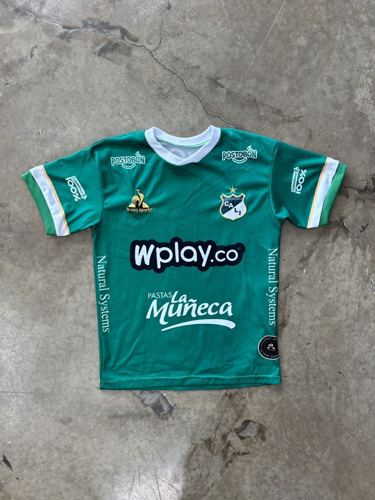 Vintage Deportivo Cali Home 2023 Futbol Soccer Jersey Size US S / EU 44-46 / 1 - 2 Thumbnail
