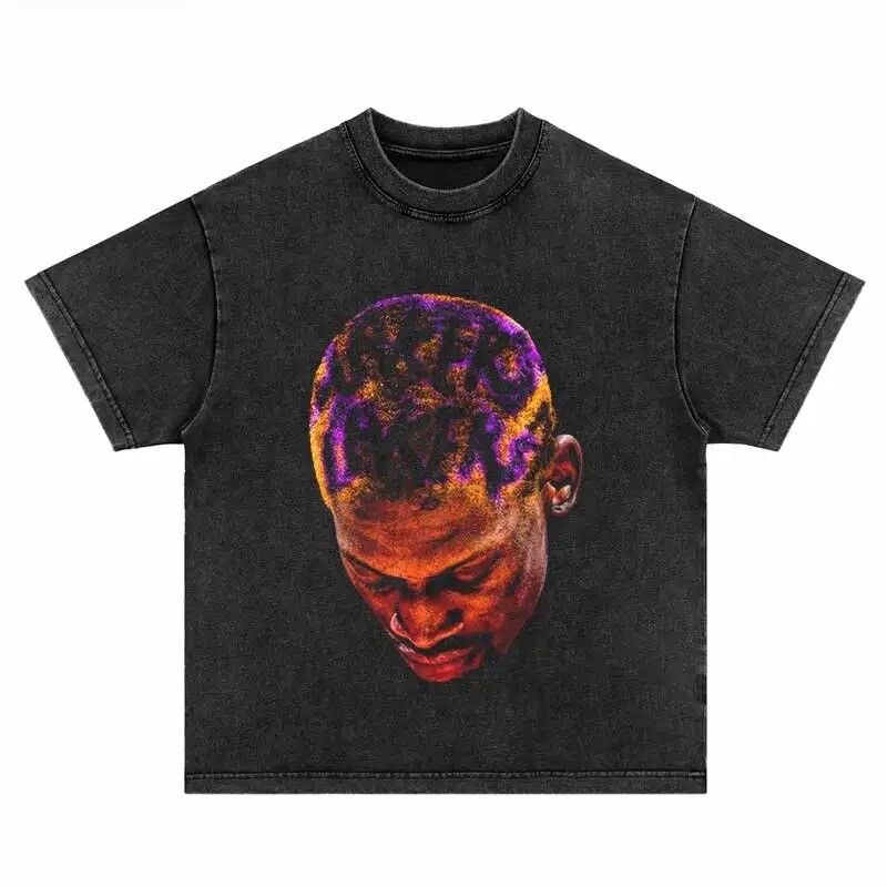Portrait Head Oversized Graphic Tee