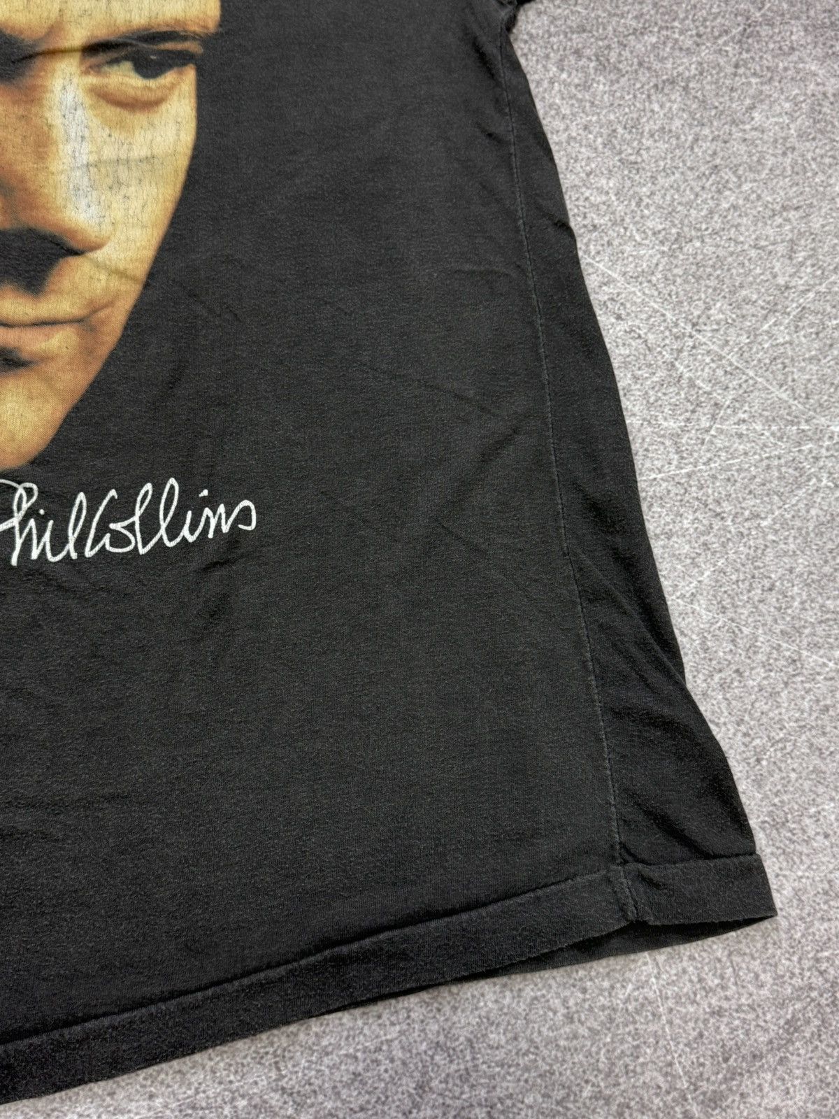 Band Tees Vintage 1990 Phil Collins genesis drummer band t shirt rock Size US L / EU 52-54 / 3 - 4 Thumbnail