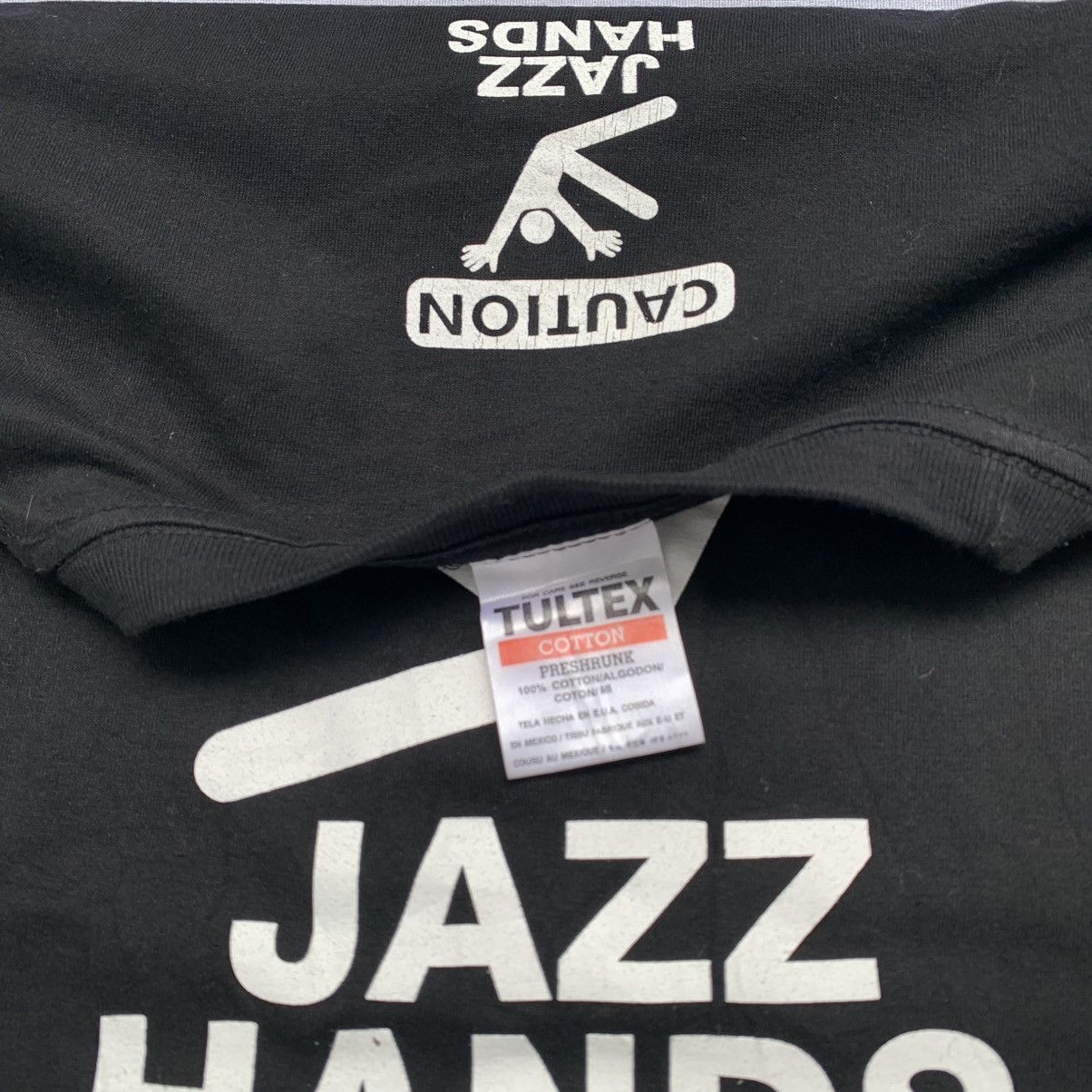 Vintage jazz hand tshirt Size US L / EU 52-54 / 3 - 2 Thumbnail