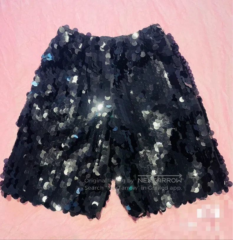 Comme des Garcons Comme Des Garcons size S Sequin women's casual shorts Size 23" - 2 Thumbnail