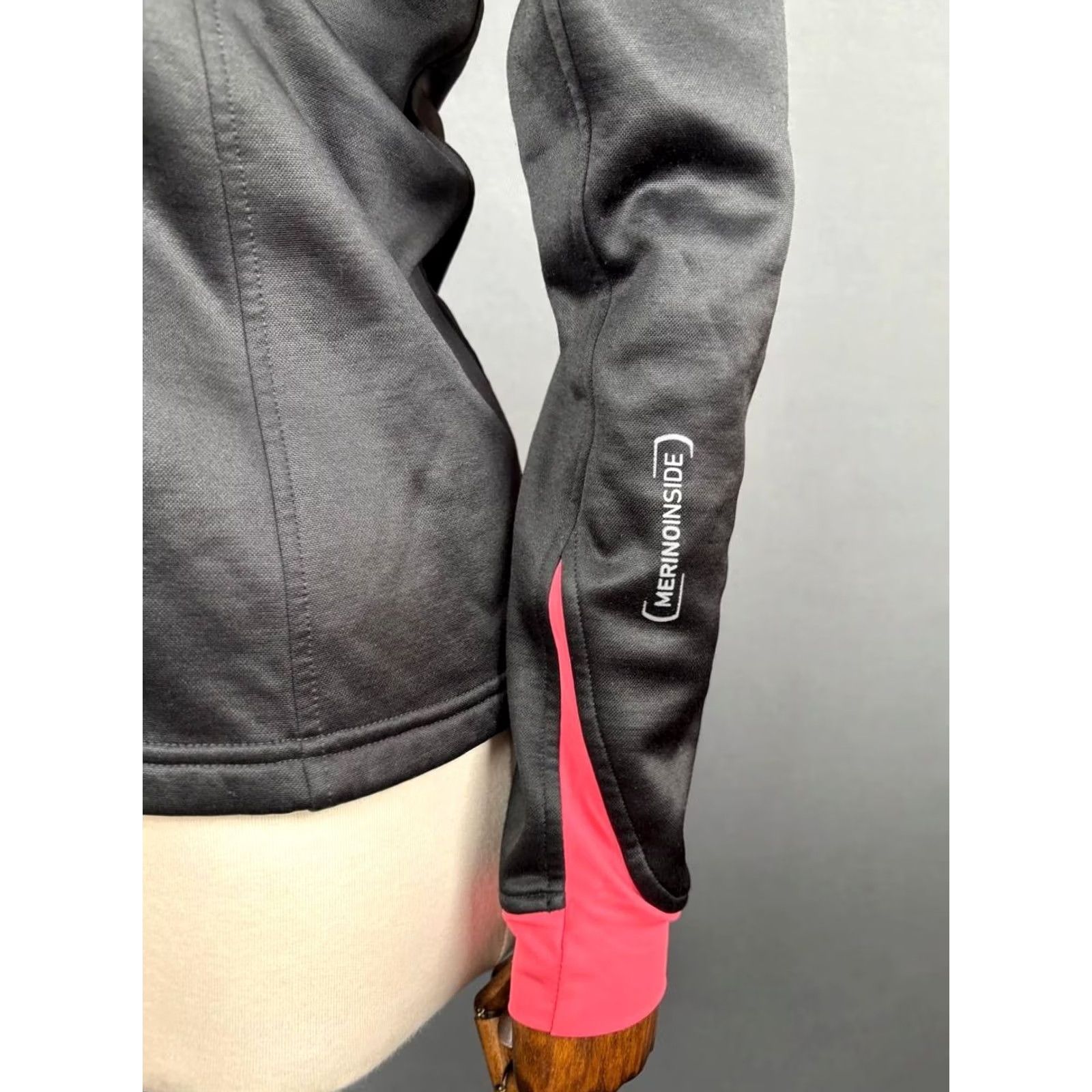 ORTOVOX Ortovox Womens Loden Hoody Sweater M Black Polyester Merino elastan Long Sleeve Full Zip Logo Casual Outdoor Size M / US 6-8 / IT 42-44 - 7 Thumbnail