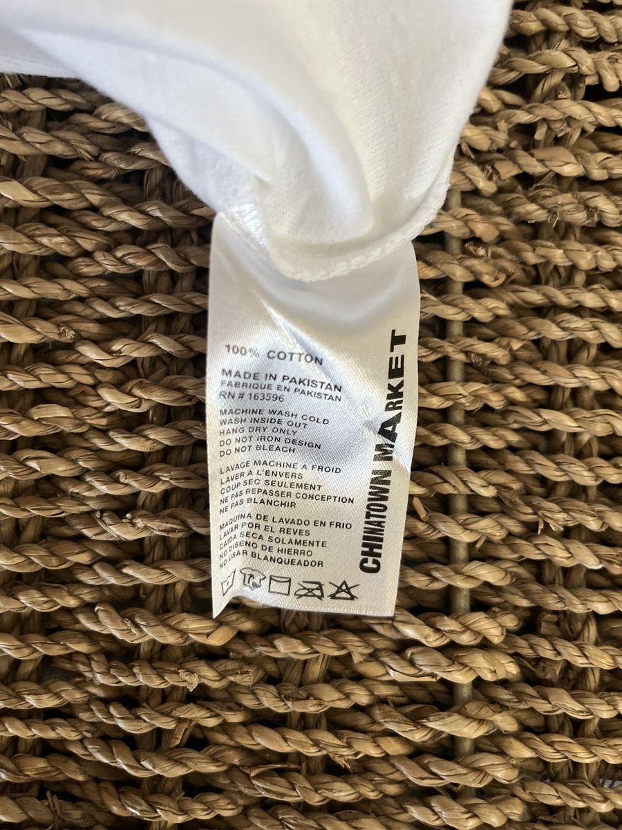 Market NWT Chinatown Market Triple Arc White Logo T-Shirt L Size US L / EU 52-54 / 3 - 4 Thumbnail