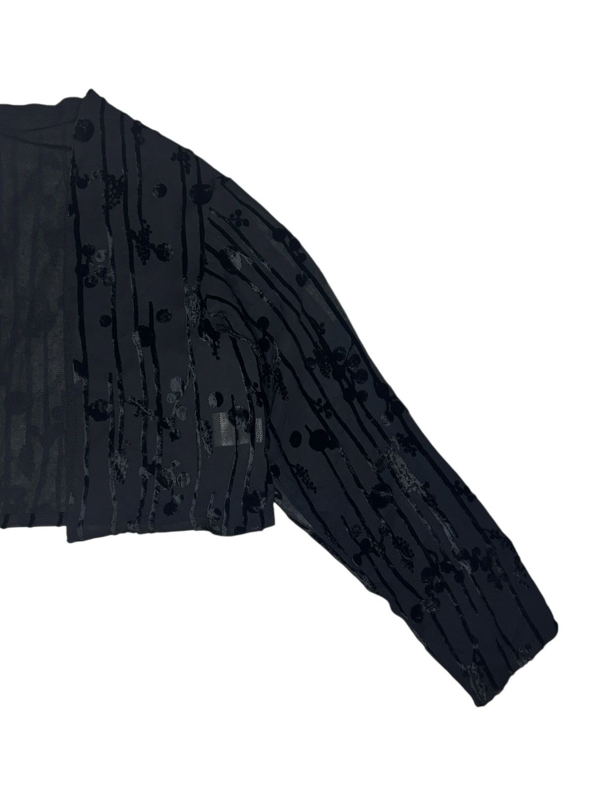Yohji Yamamoto F/W 96 Patterned Mesh Jacket Size M / US 6-8 / IT 42-44 - 3 Thumbnail