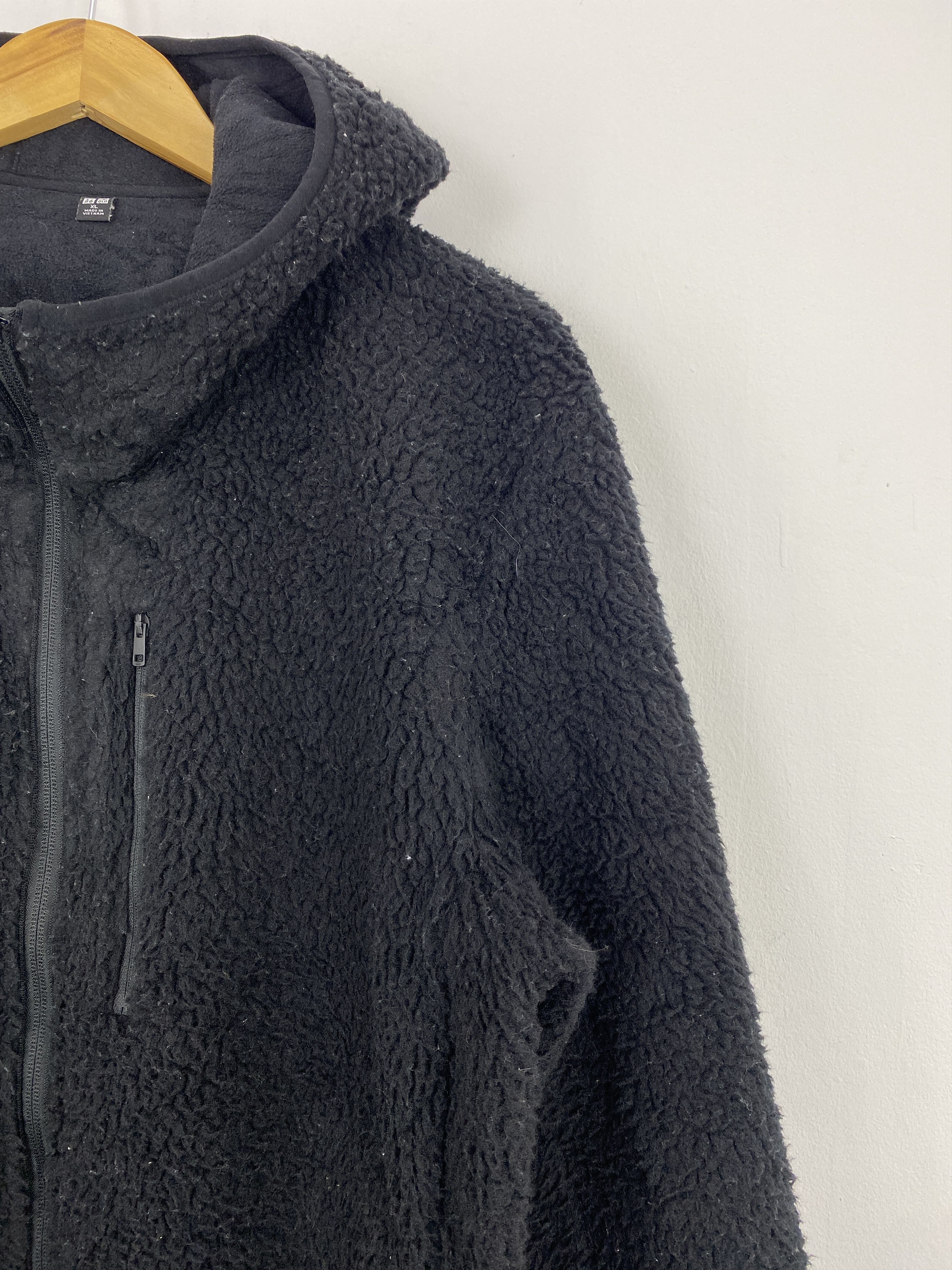 Uniqlo Vintage Uniqlo Fleece Sherpa Zipper Jacket J1828 Size US XL / EU 56 / 4 - 6 Thumbnail
