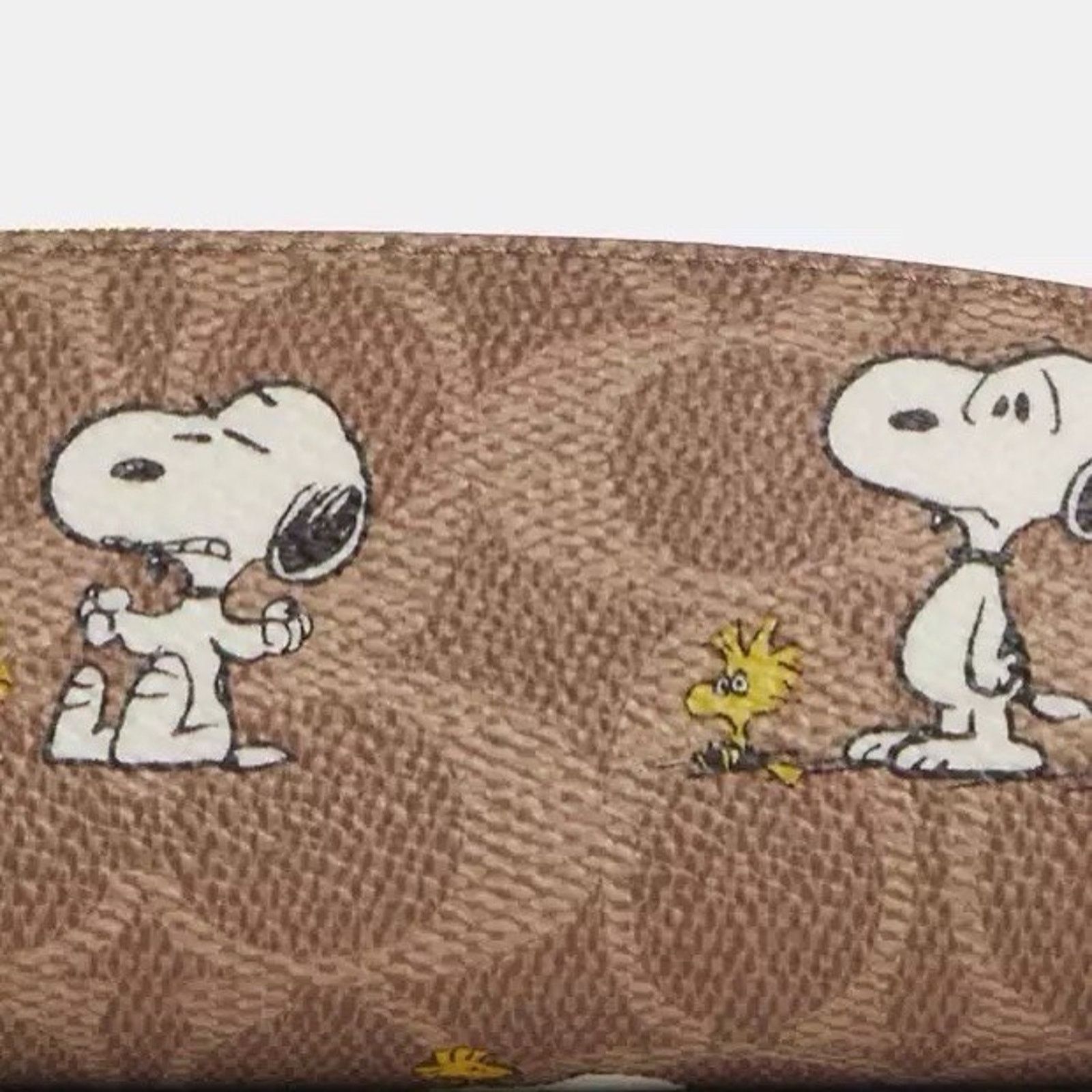 Coach NWT Coach X Peanuts Pencil Case With Snoopy Print CBT17 Size ONE SIZE - 8 Thumbnail