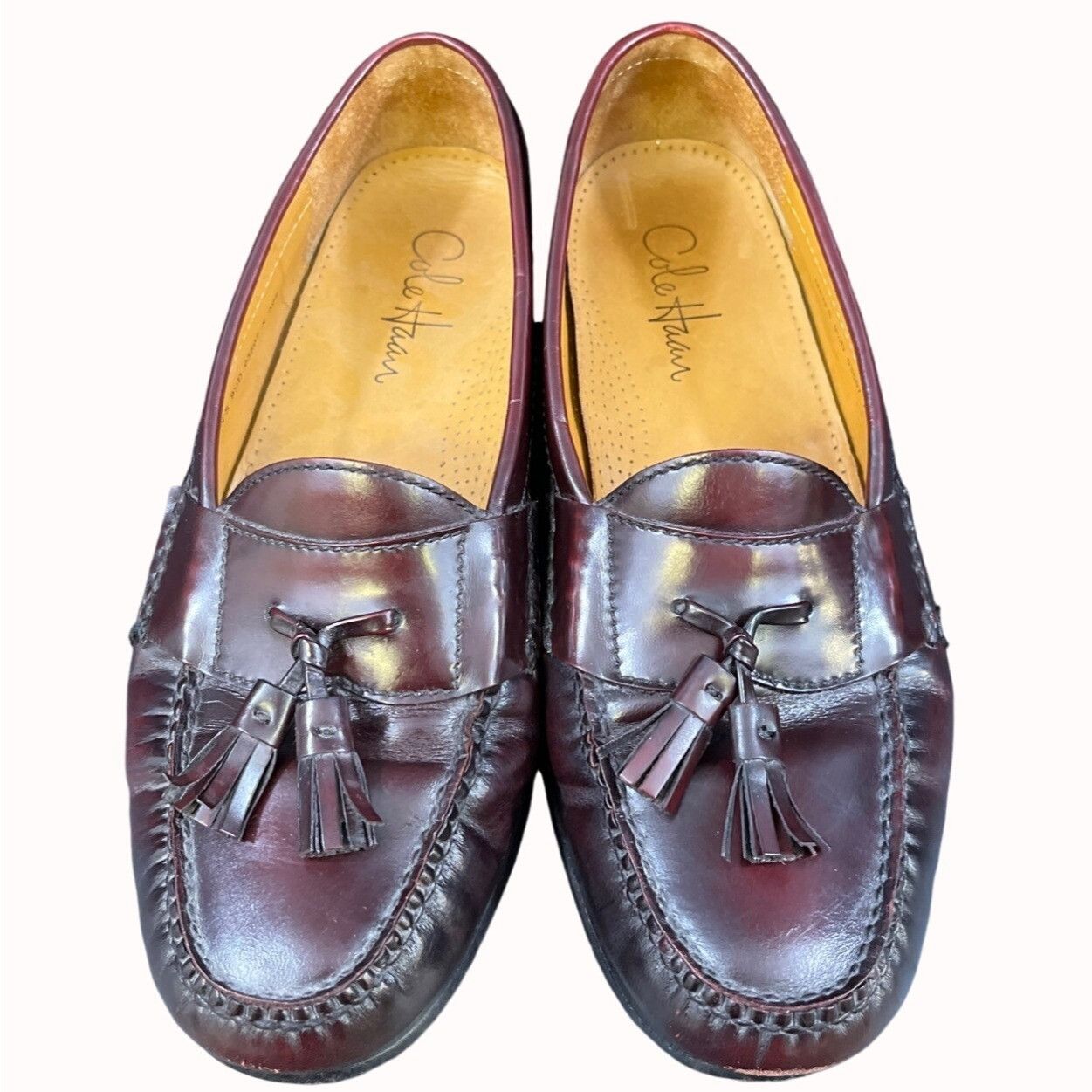 Cole Haan Cole Haan Men's Burgundy Shoes/Loafers Sz 9.5D SKU 5212 Size US 9.5 / EU 42-43 - 1 Thumbnail