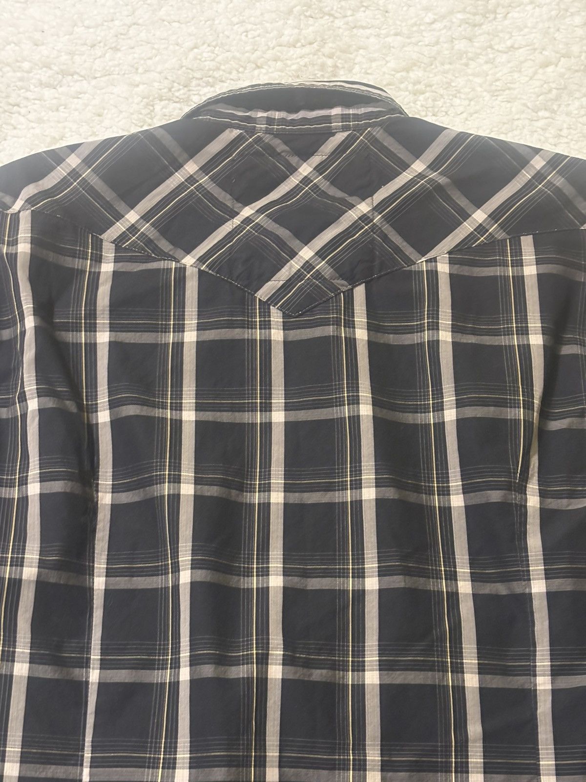 Guess Men’s black plaid shirt2233 Size US M / EU 48-50 / 2 - 10 Thumbnail