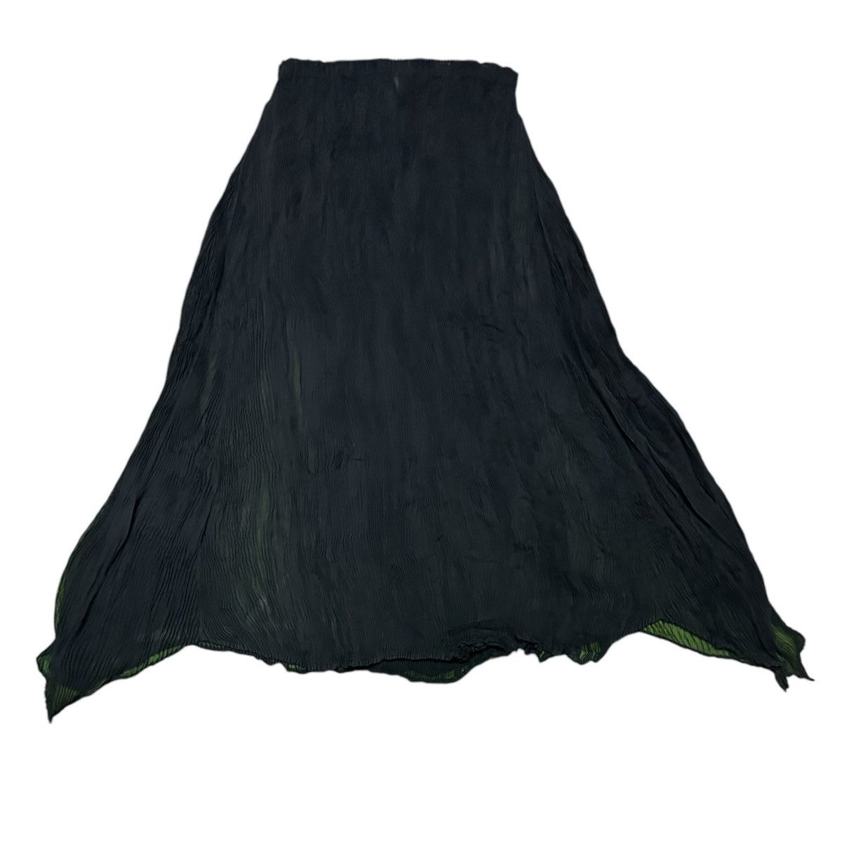 Issey Miyake Issey Miyake Wringkle pleated flaire skirt Size 30" / US 8 / IT 44 - 2 Thumbnail