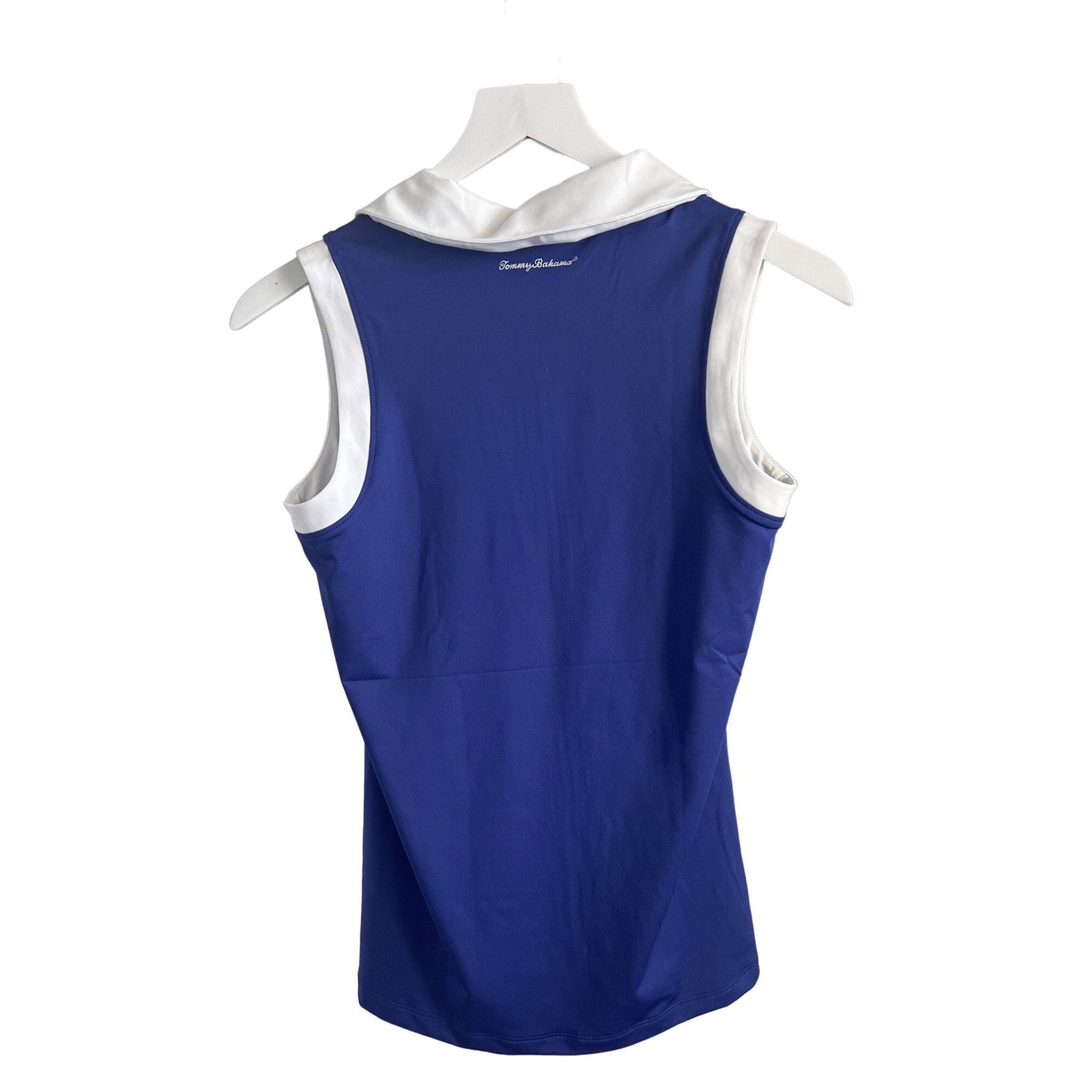 Tommy Bahama Tommy Bahama Golf UPF 50 Moisture Wicking Sleeveless Polo Size S / US 4 / IT 40 - 3 Thumbnail