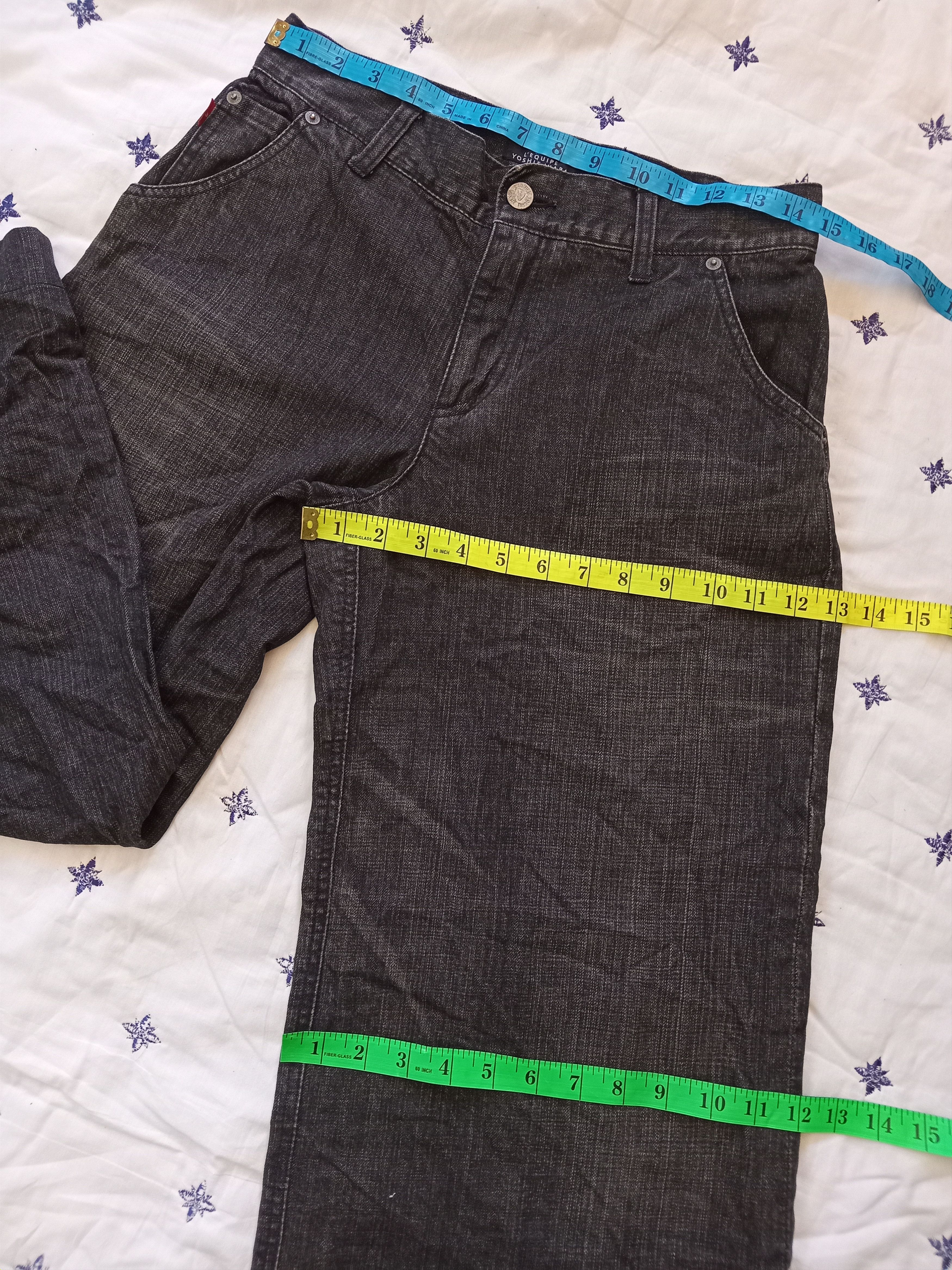 Japanese Brand × yoshie inaba L’equipe Yoshie Inaba Japanese Brand Wide Leg Jeans Size 29" - 2 Thumbnail