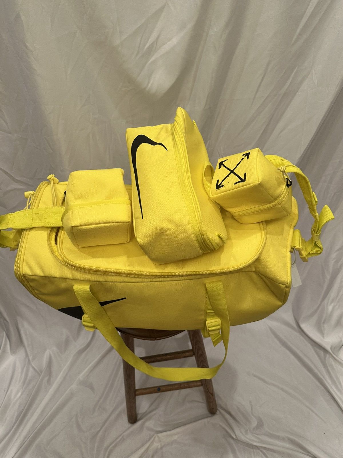 Nike × Off-White OFF-WHITE X NIKE DUFFLE + comp! Size ONE SIZE - 9 Thumbnail