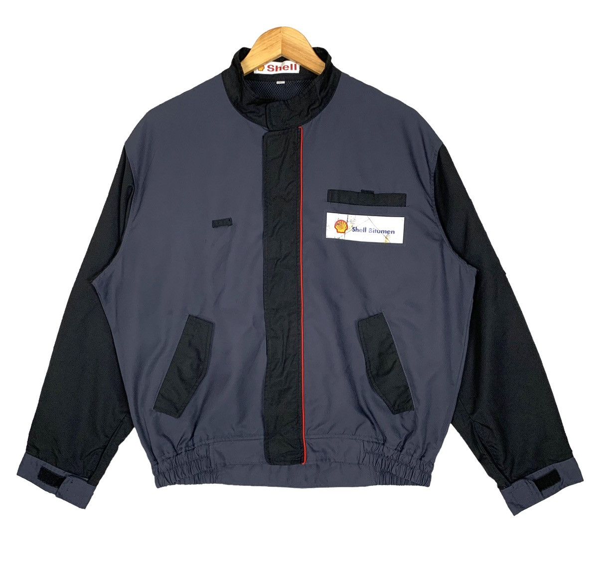 Racing × Sports Specialties Vintage Shell Bitumen Racing Bomber Jacket ...