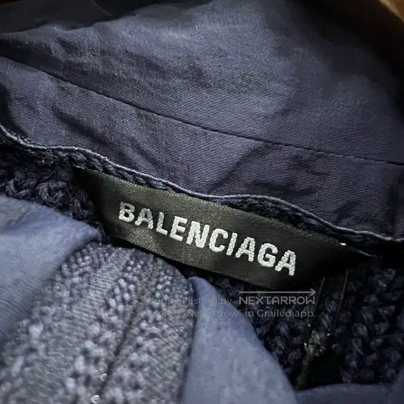 Balenciaga Balenciaga Patchwork layered pullover knitwear Size US S / EU 44-46 / 1 - 3 Thumbnail