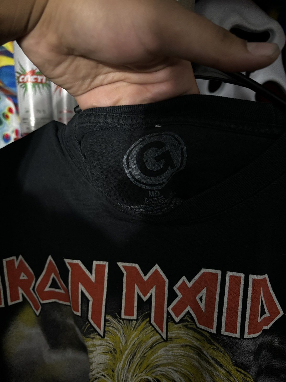 Band Tees × Iron Maiden Iron Maiden Rock Band T Size US M / EU 48-50 / 2 - 6 Thumbnail