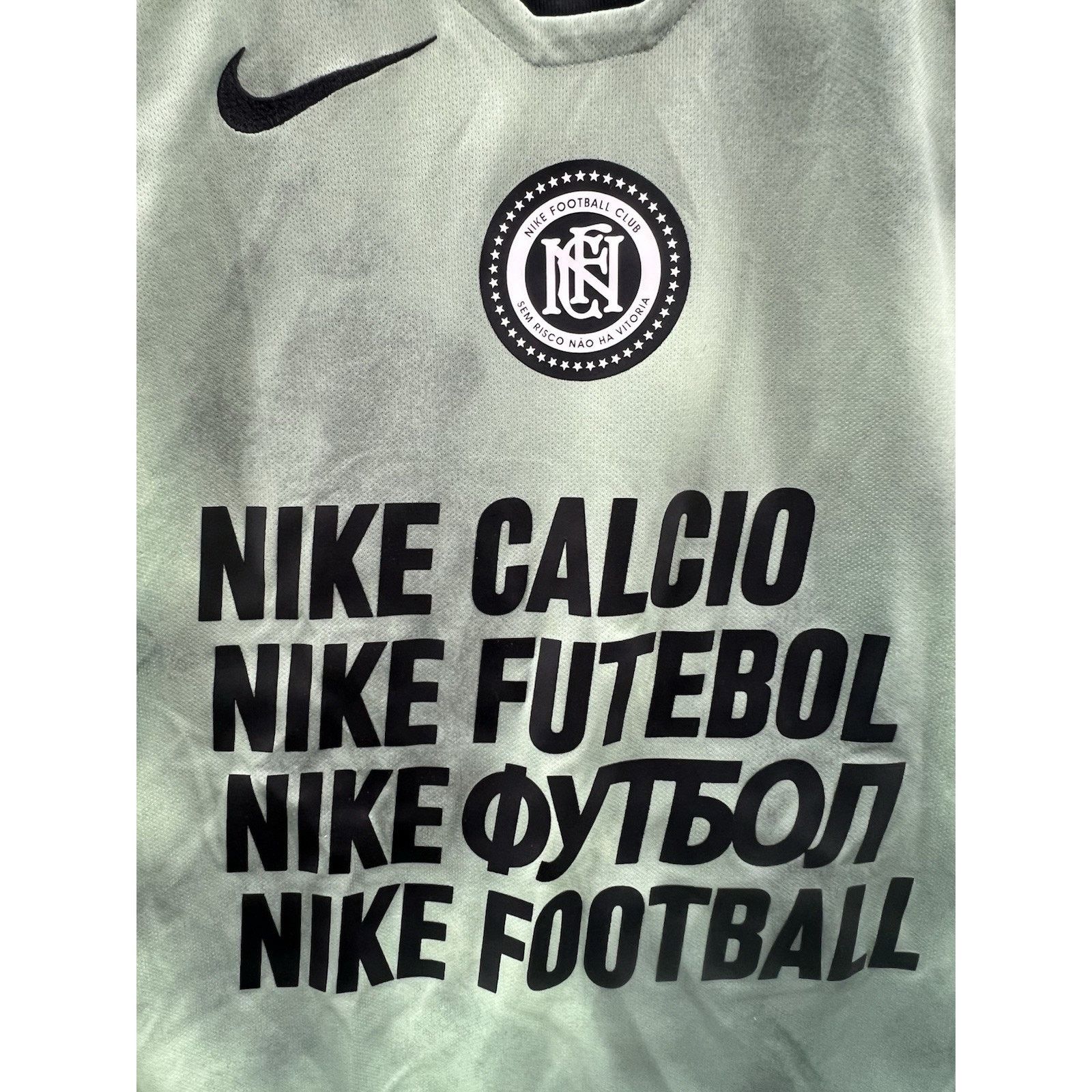 Nike Nike Football Club Away Soccer Jersey Green/Black AQ0662-376 Size US M / EU 48-50 / 2 - 5 Thumbnail