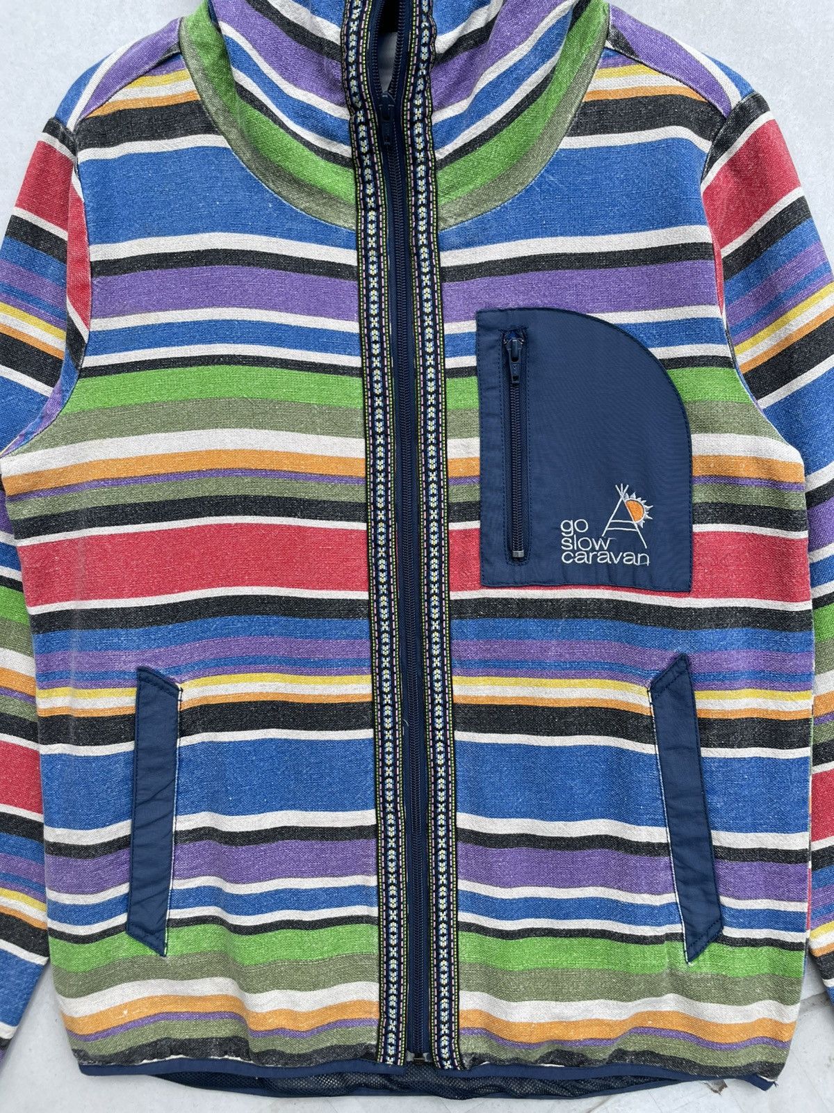 go slow caravan 🔥 Go Slow Caravan Multicolor Navajo Outdoor Jacket Size US M / EU 48-50 / 2 - 5 Thumbnail