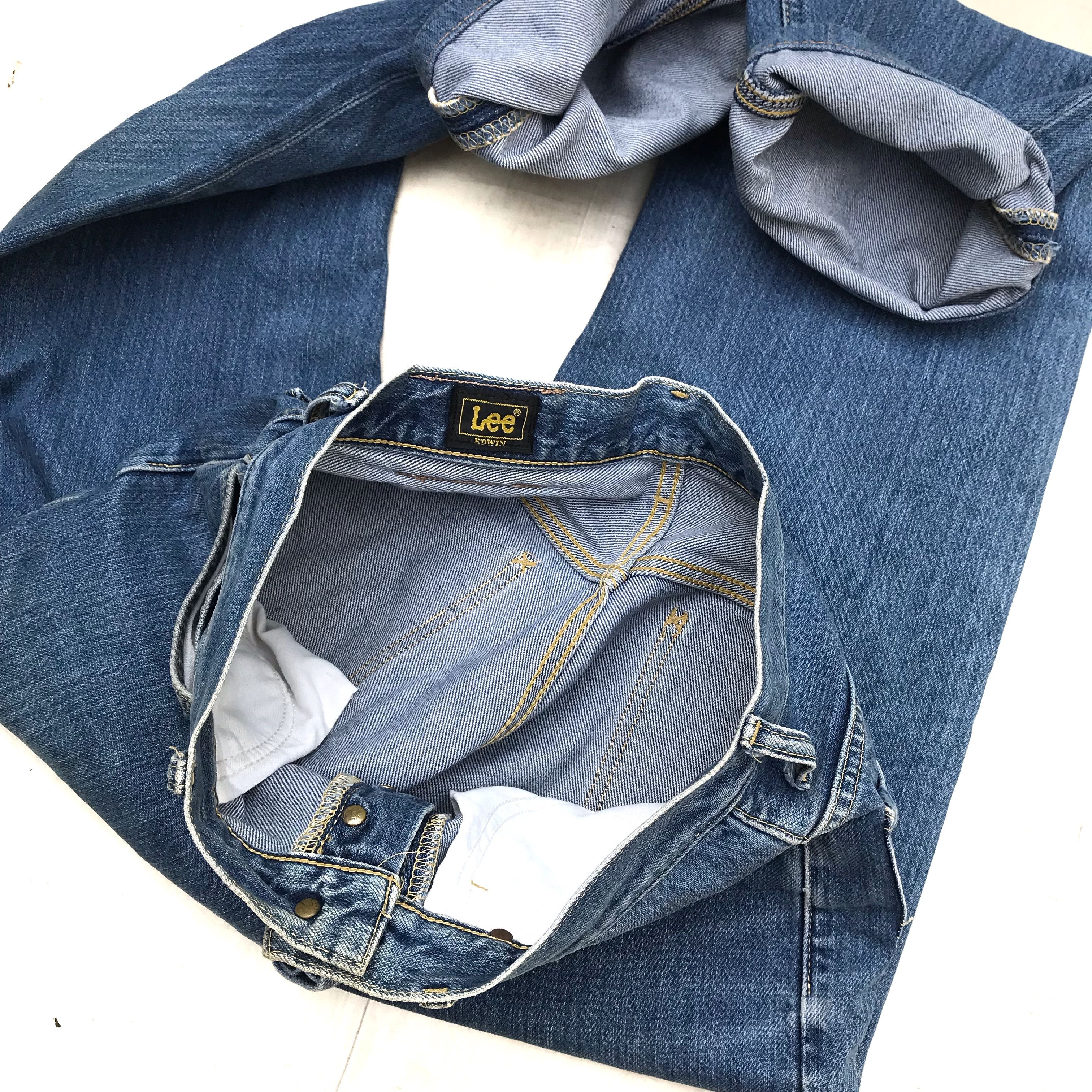 Lee × Union LA × Vintage Vintage Lee riders X Edwin sanforized union made jeans butto Size US 31 - 11 Thumbnail