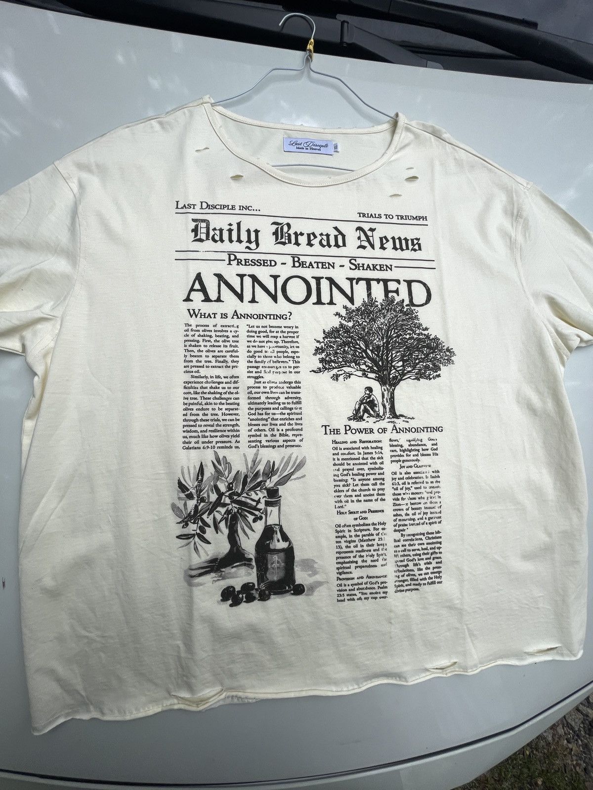 Other Last Disciple Anointed tee Size US XL / EU 56 / 4 - 3 Thumbnail