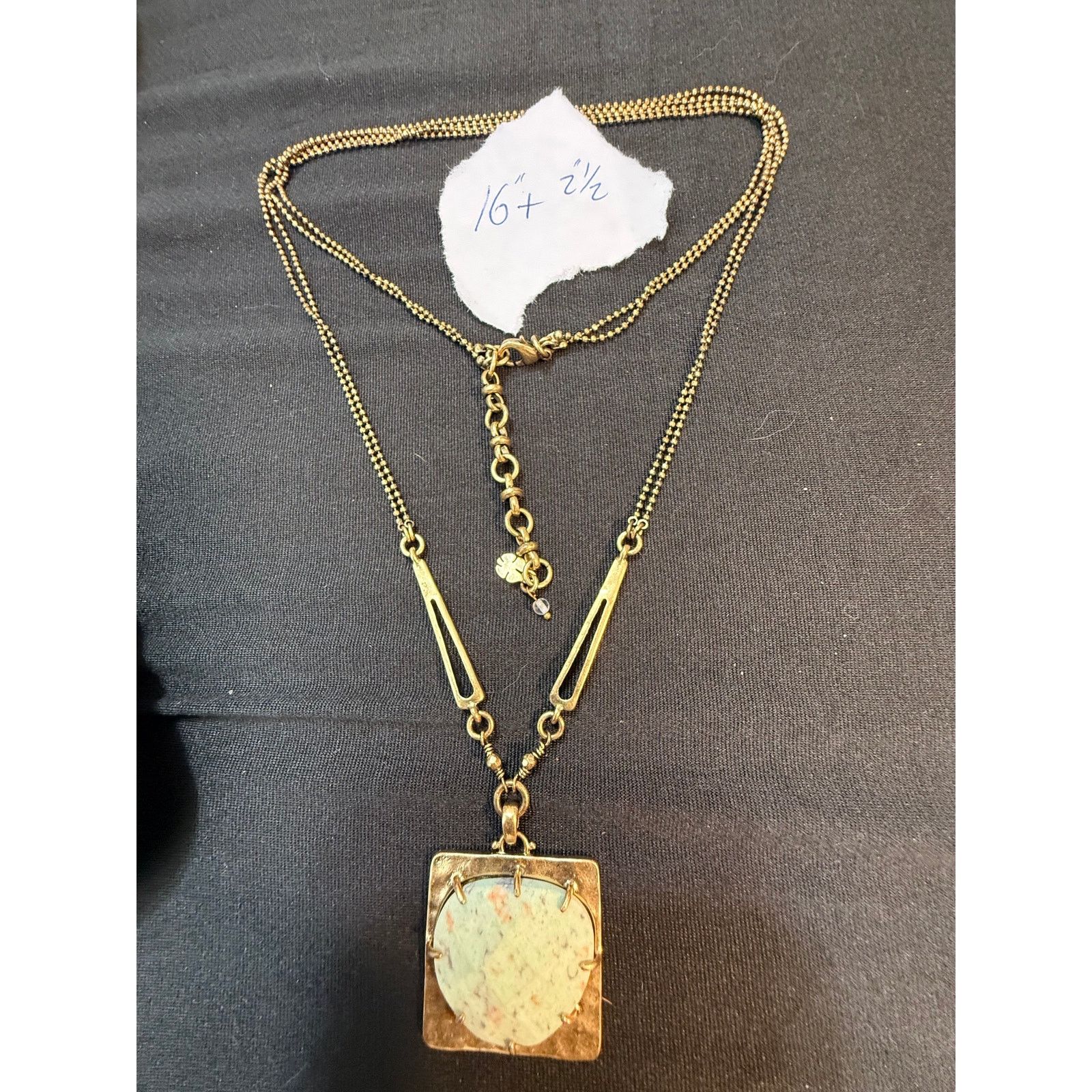 Other Lucky Brand Stone Necklace 32” Size ONE SIZE - 8 Thumbnail