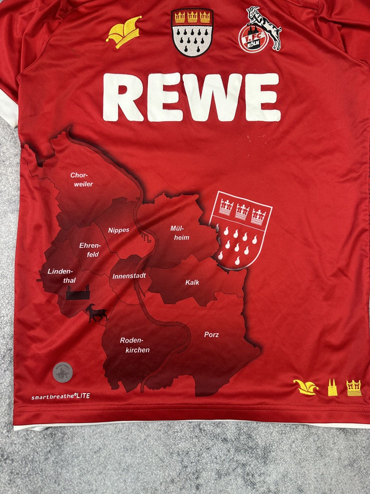 Other Uhlsport 1.FC Koln 27 Modeste Rare Soccer Jersey Streetwear Size US M / EU 48-50 / 2 - 2 Thumbnail