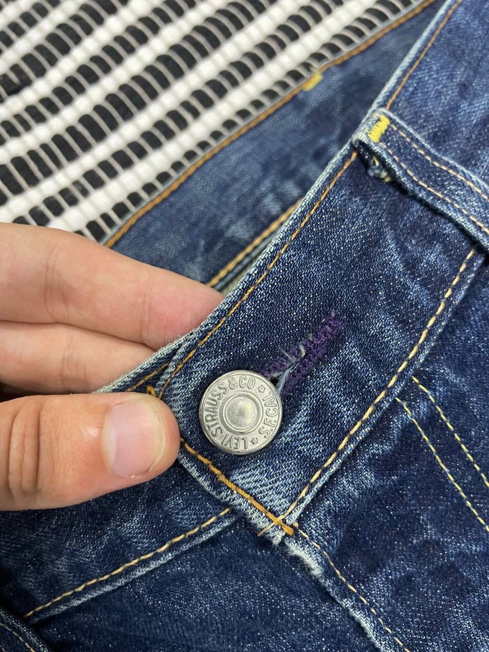 Levi's × Vintage Vintage 90s Levi’s Orange Tab Flared Denim Jeans Y2K Size US 32 / EU 48 - 12 Thumbnail