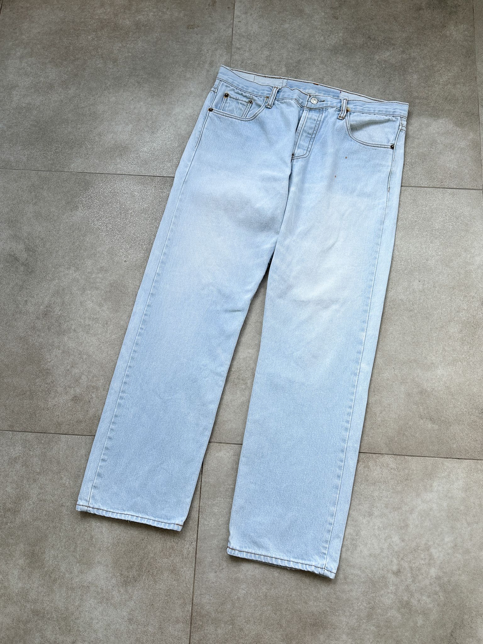 Levi's Vintage Levis 501 Blue Denim Jeans Size US 36 / EU 52 - 1 Thumbnail