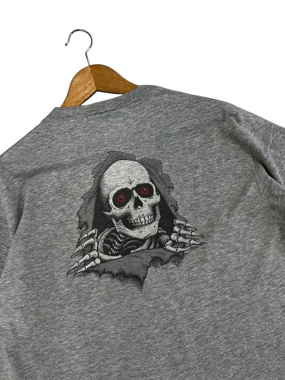 Powell Peralta × Santa Cruz Skateboards Vintage 90sPowell Peralta Bones Ripper Skate Tee Shirt 1997 Size US M / EU 48-50 / 2 - 3 Thumbnail