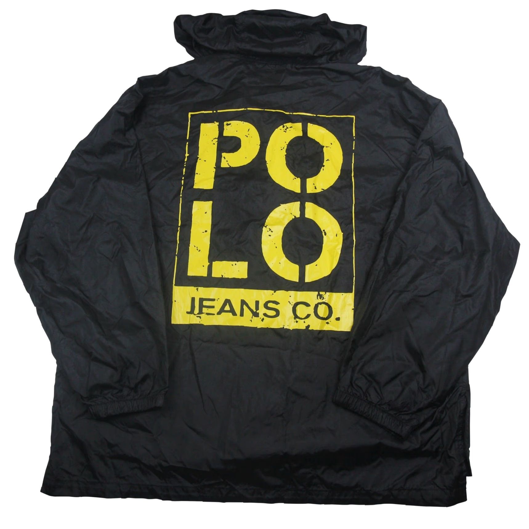 Vintage VINTAGE Polo Ralph Lauren Big Spellout Graphic Windbreaker Jacket Size US XL / EU 56 / 4 - 2 Thumbnail