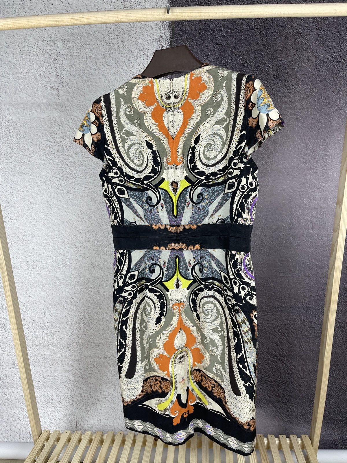 Etro Etro Milano multicolor silk midi dress made in Italy size 48 Size XL / US 12-14 / IT 48-50 - 3 Thumbnail