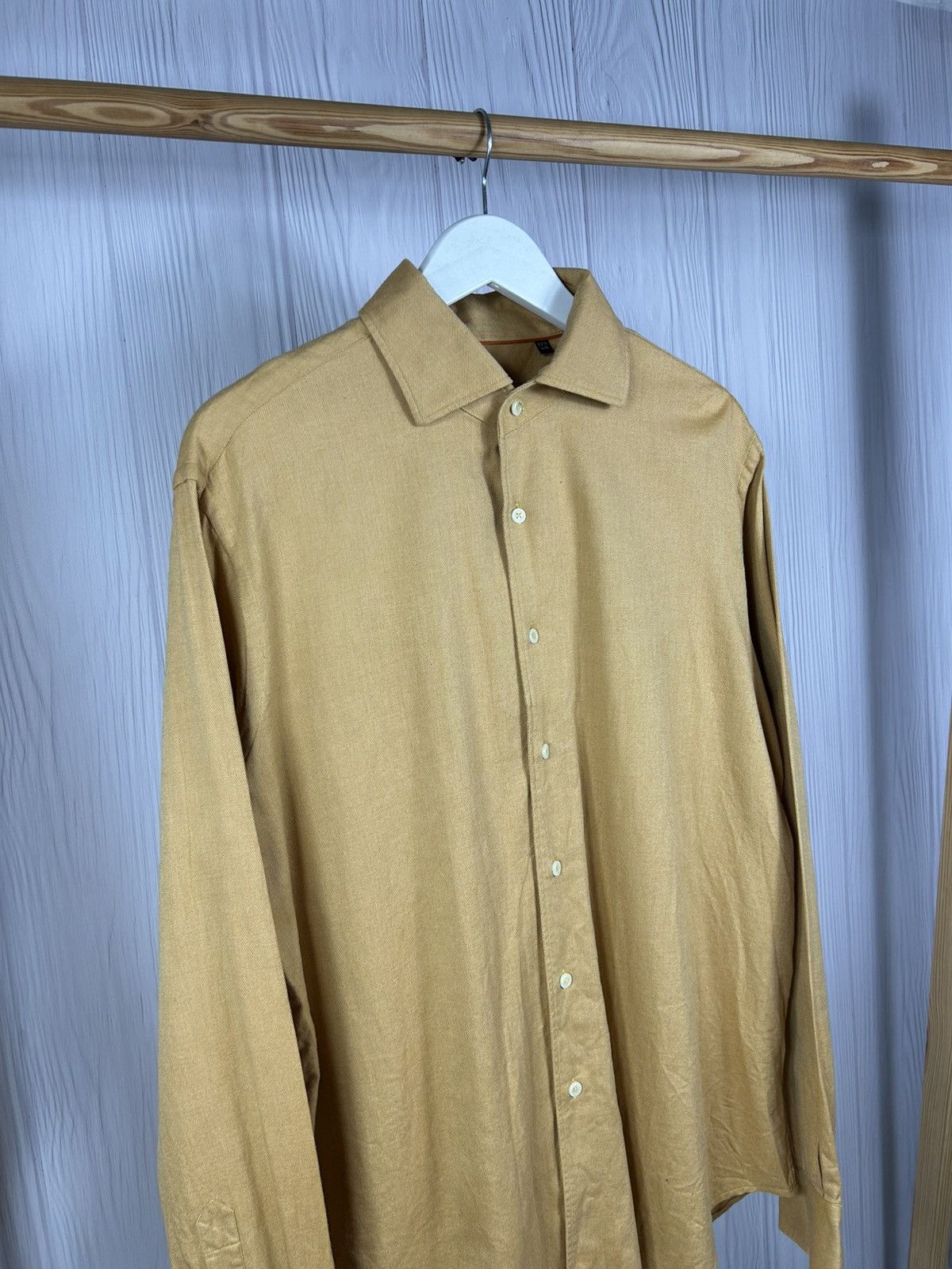 Corneliani Luxury Corneliani ID Button Up Shirt Size 17 1/2 - 44 Size US XL / EU 56 / 4 - 2 Thumbnail