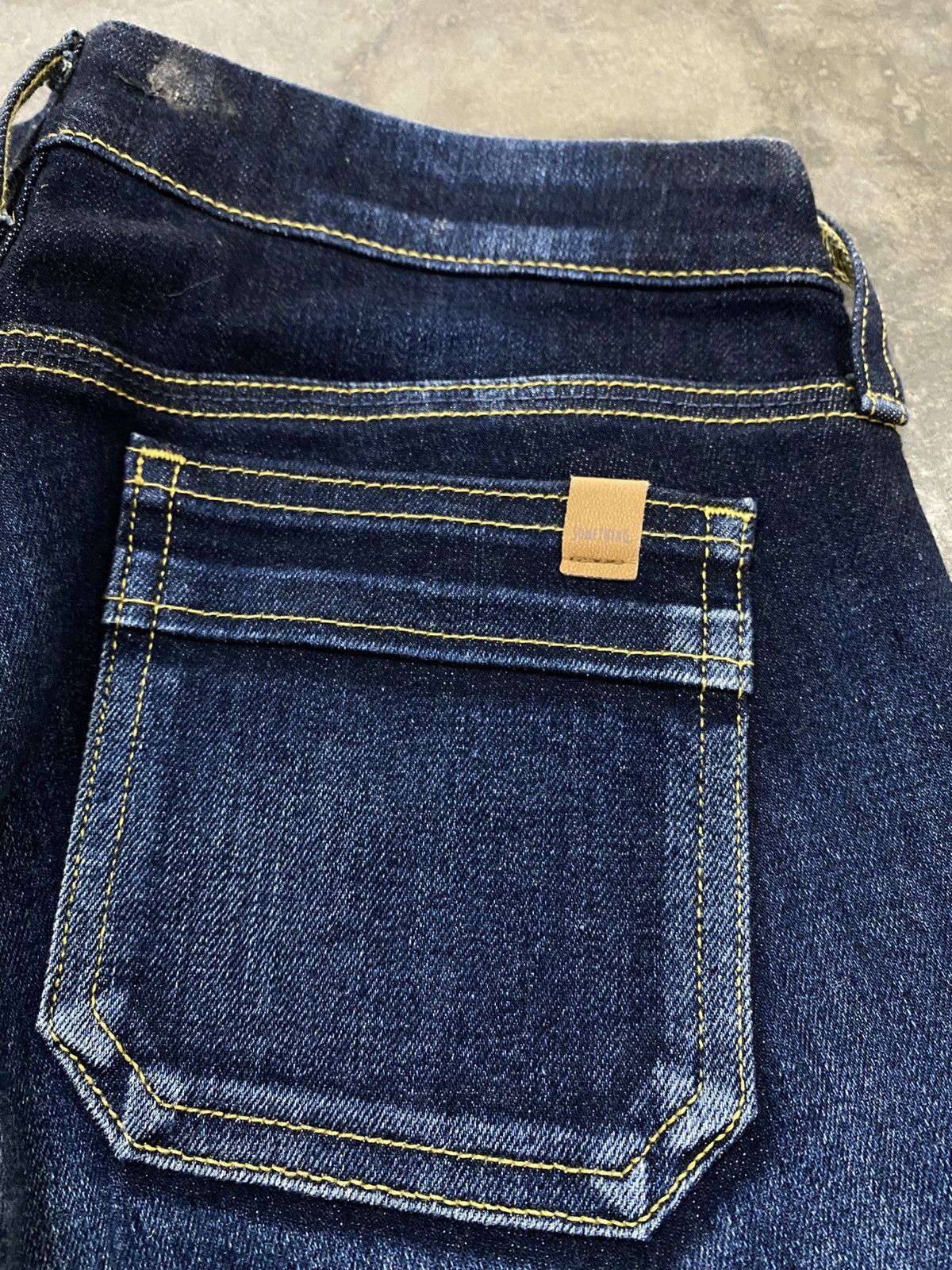 Edwin × If Six Was Nine × Le Grande Bleu (L.G.B.) Super Flare Something Neo Jean Pour Femme p188 Size 26" / US 2 / IT 38 - 6 Thumbnail