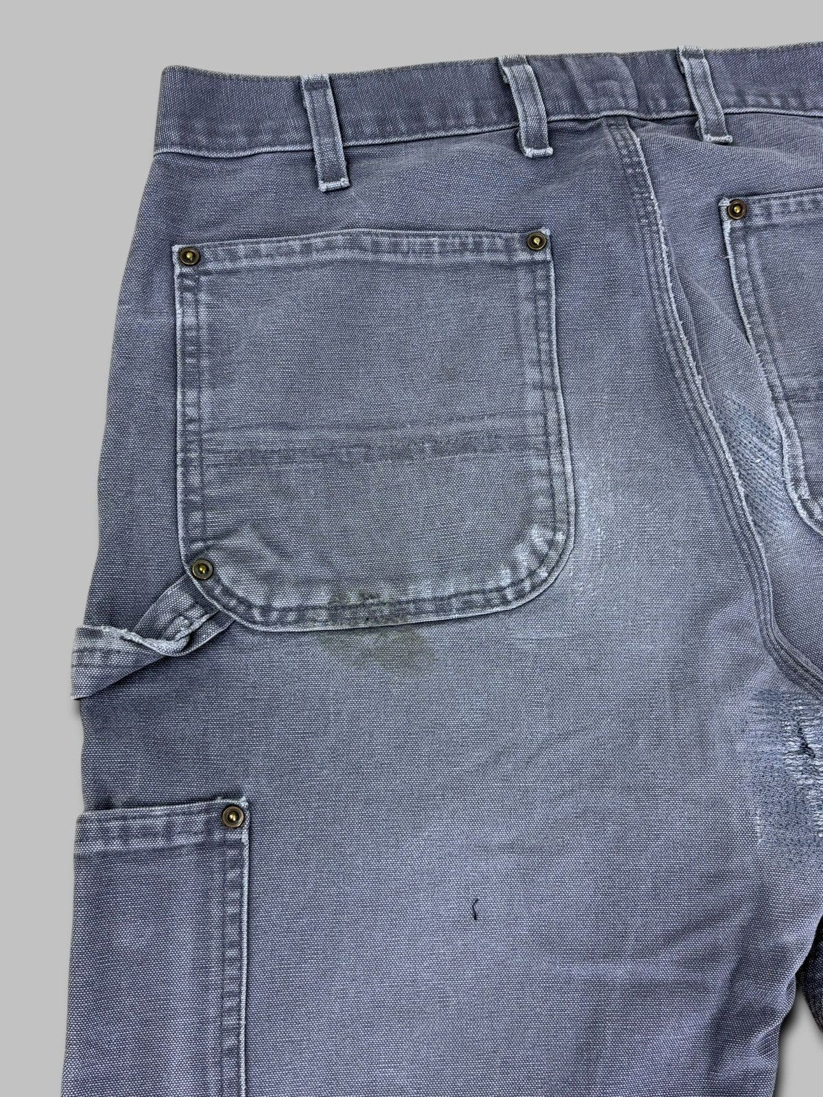 Carhartt Carhartt Distressed Double Knee Pants Workwear Jeans Size US 34 / EU 50 - 12 Thumbnail