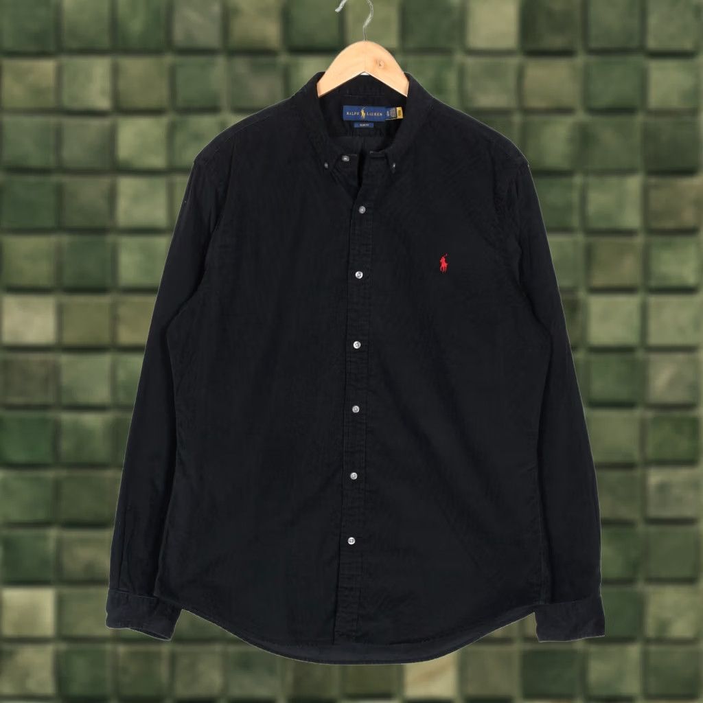 Ralph Lauren RALPH LAUREN Corduroy Shirt Men XL Slim Fit Long Sleeve VR3642 Size US XL / EU 56 / 4 - 1 Thumbnail