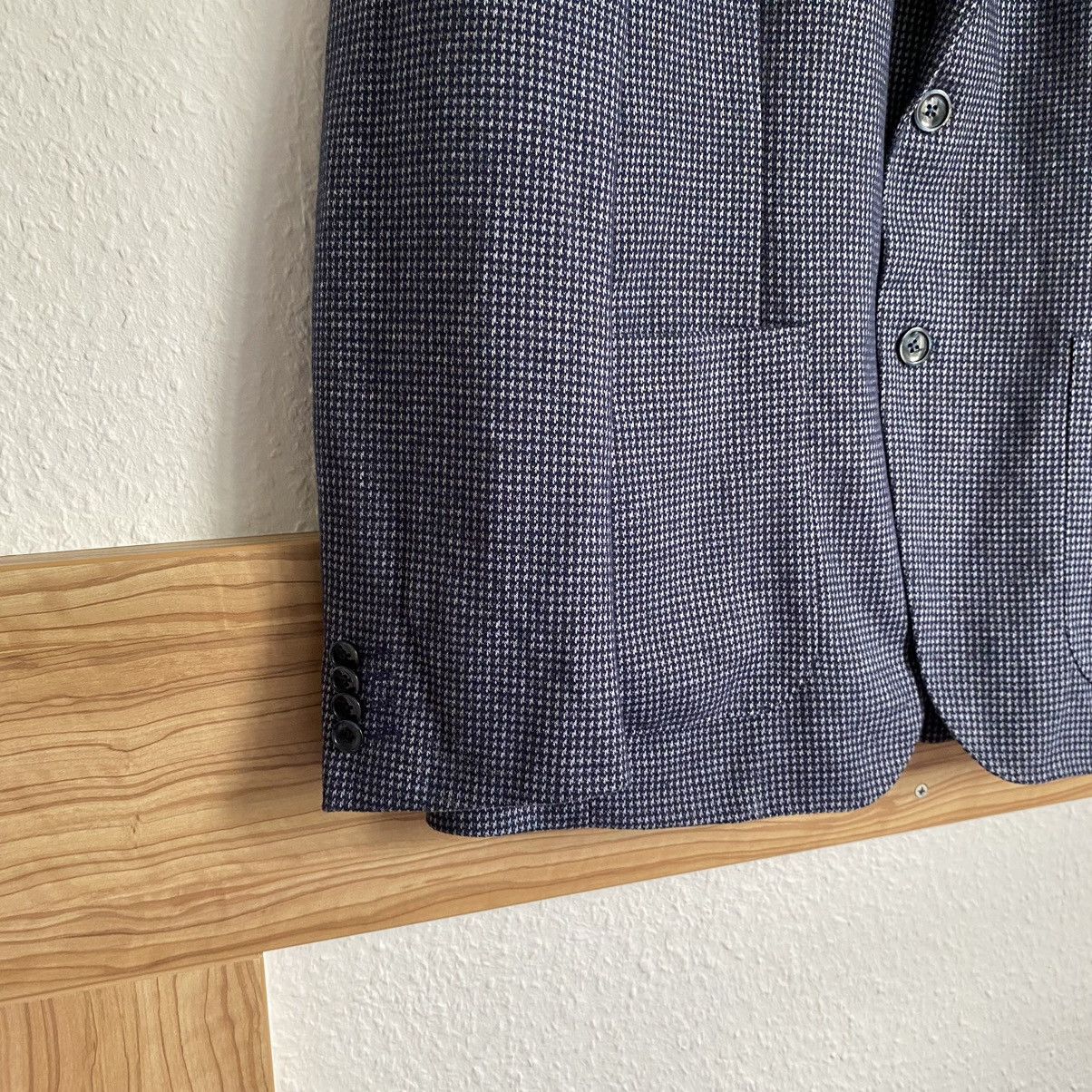 Suitsupply Blazer Louis Copeland Gray/Purple Size 50L - 4 Thumbnail