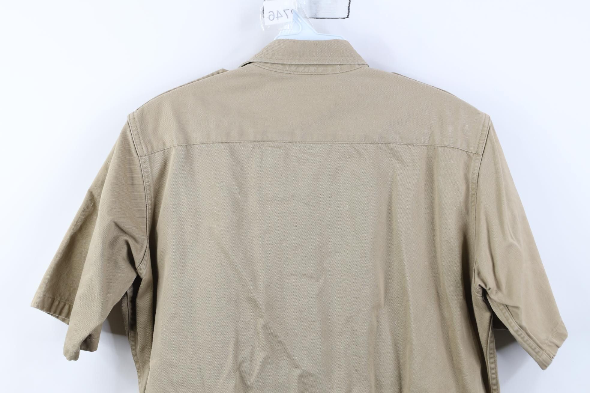 Vintage Vintage 50s Korean War Twill Military Button Shirt USA Size US M / EU 48-50 / 2 - 12 Thumbnail